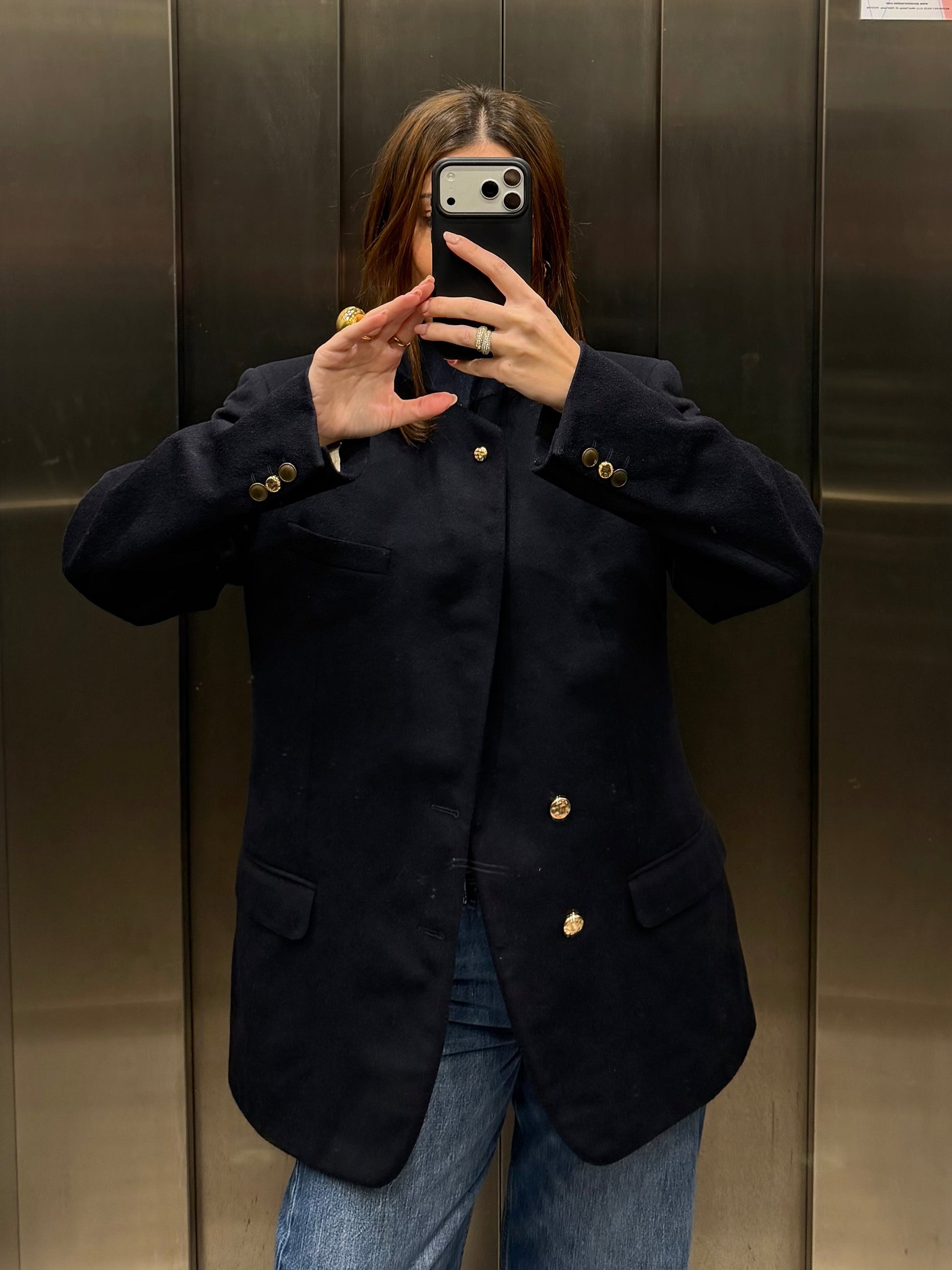 SAINT LAURENT GOLDEN BLAZER 003 vidalyestudio