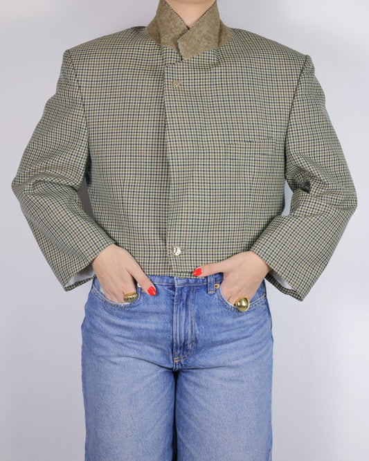 CROP GOLDEN BLAZER 7 vidalyestudio