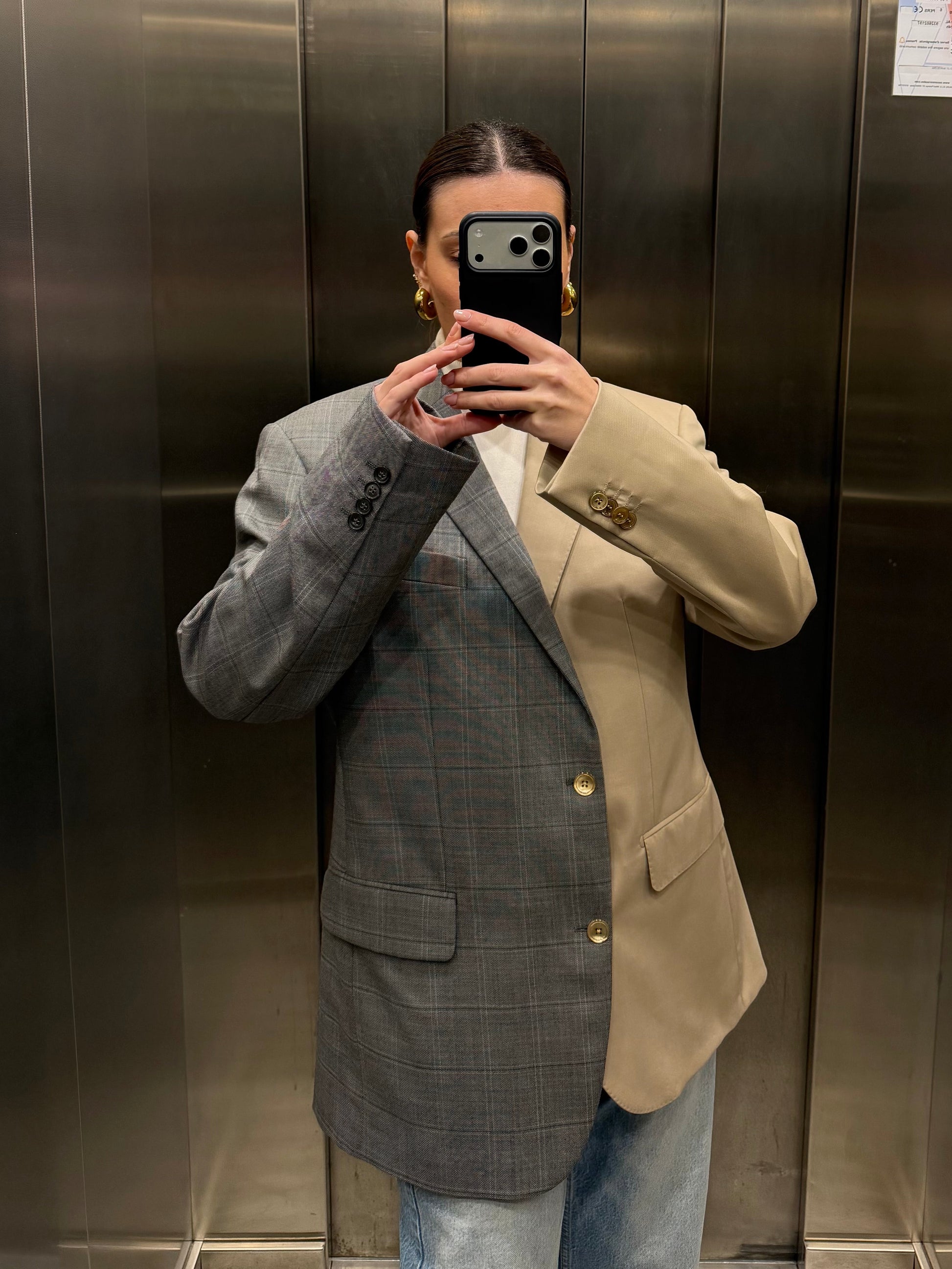 CONTRAST BLAZER 101 vidalyestudio