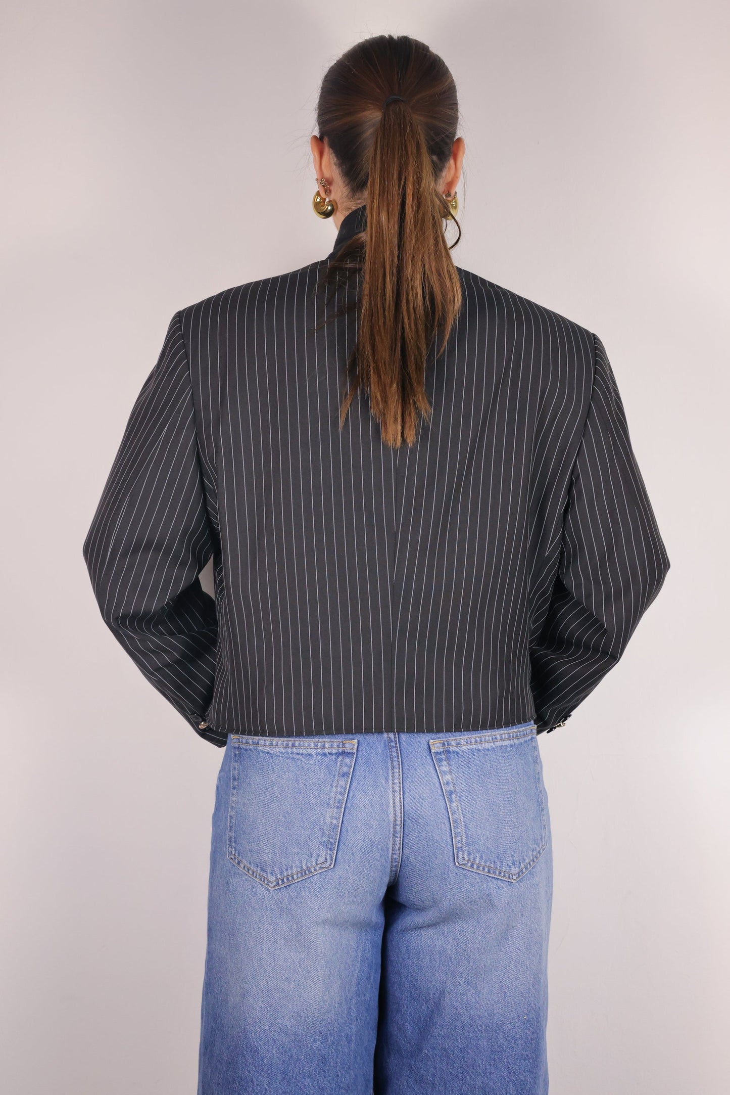 CROP GOLDEN BLAZER 6 vidalyestudio