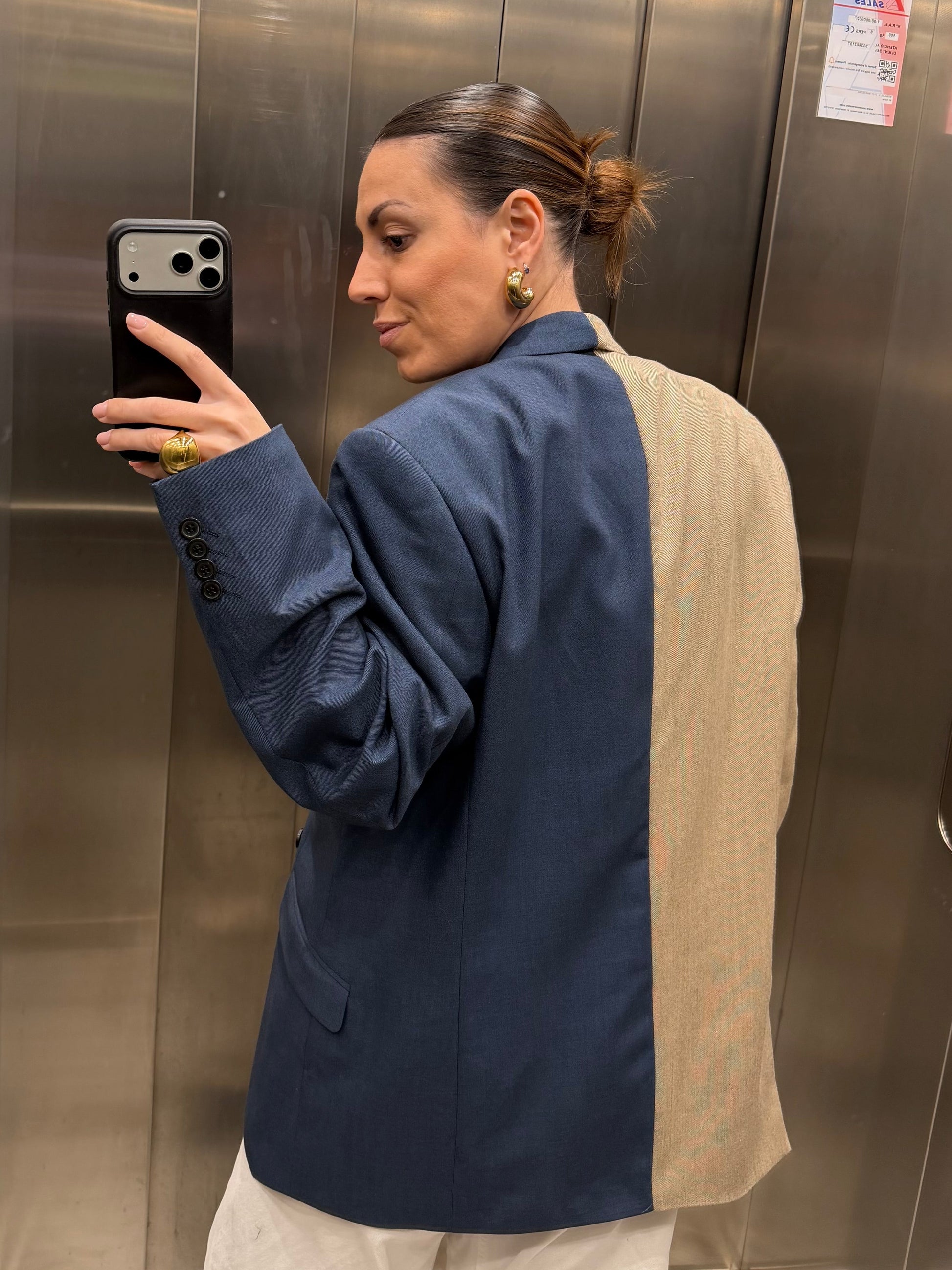 CONTRAST BLAZER 143 vidalyestudio