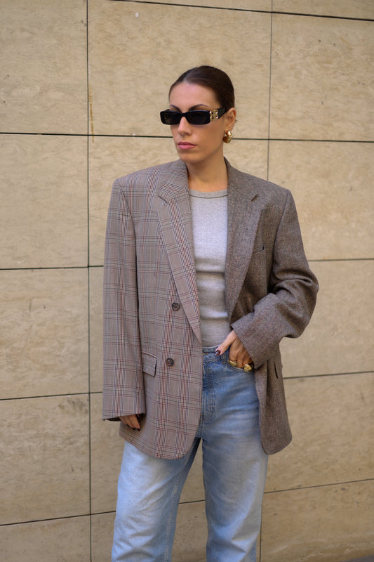 CONTRAST BLAZER 042 vidalyestudio
