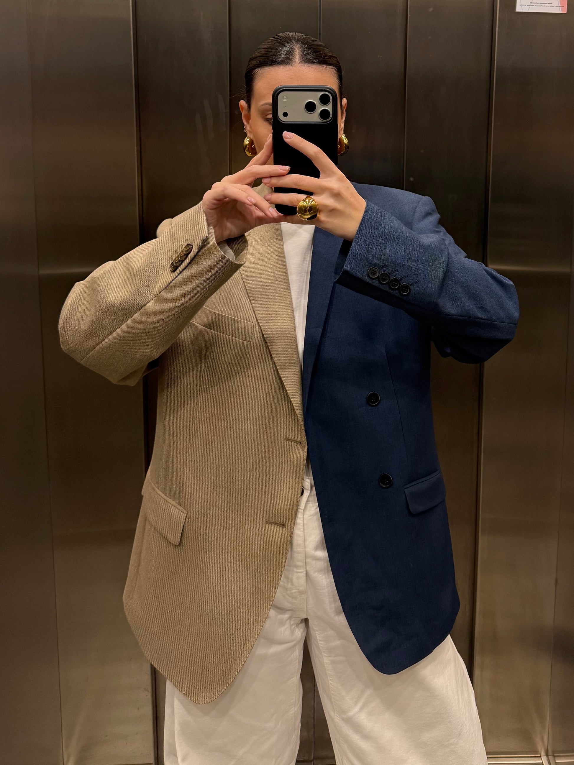 CONTRAST BLAZER 143 vidalyestudio