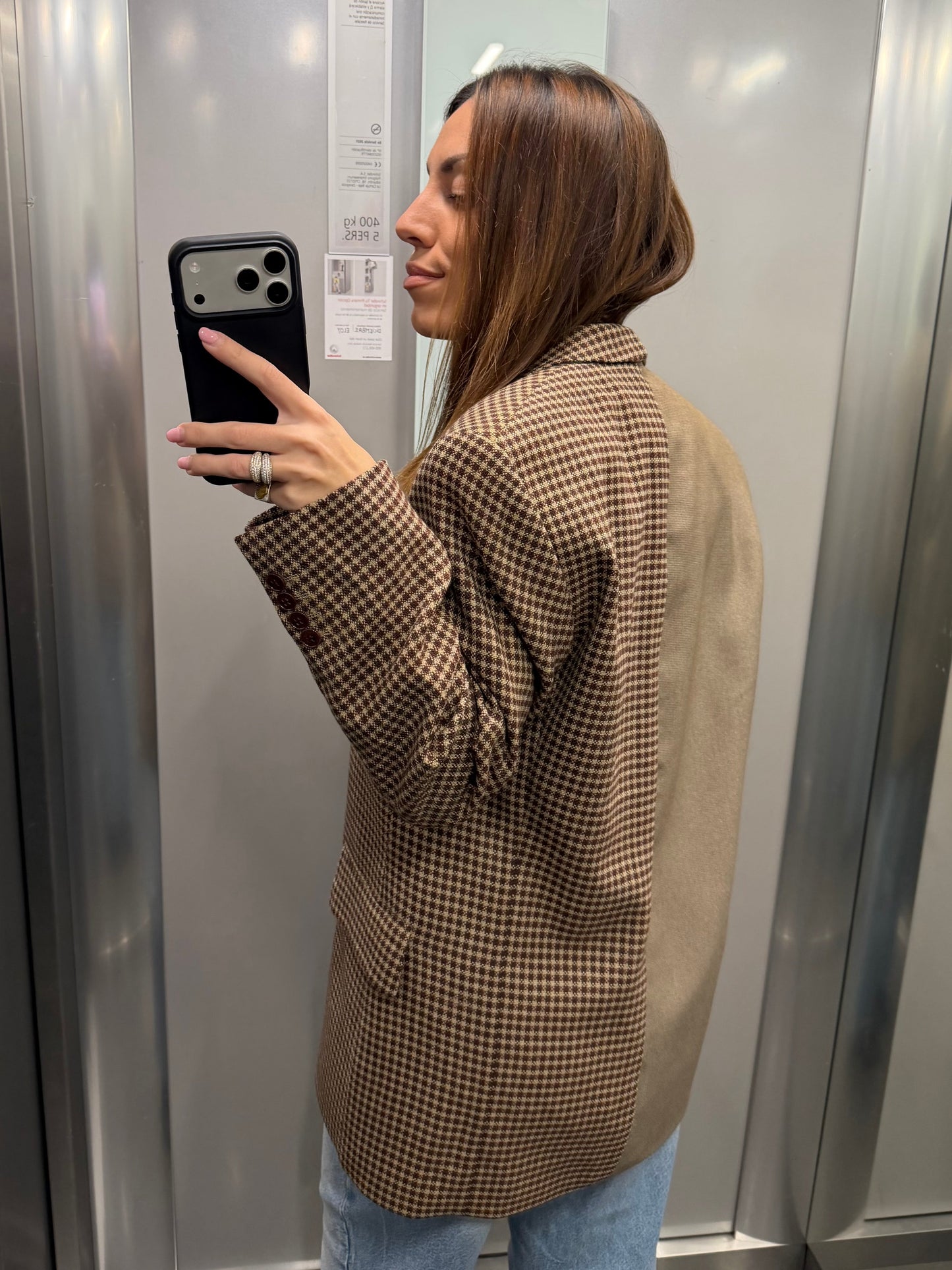 CONTRAST BLAZER 071 vidalyestudio
