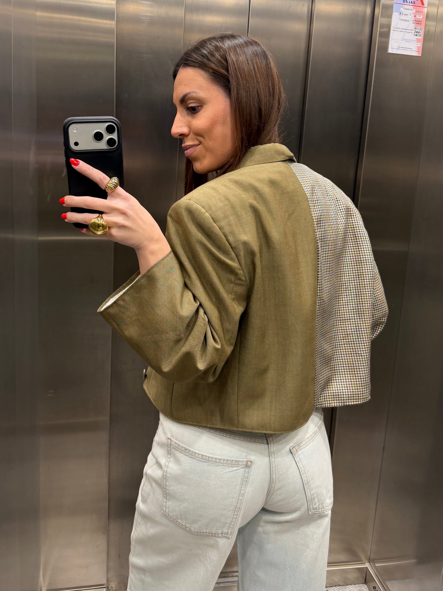 CROP CONTRAST BLAZER 001 vidalyestudio