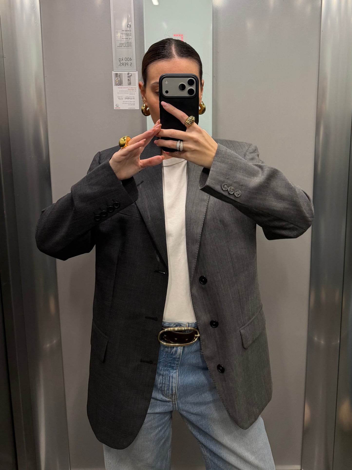 CONTRAST BLAZER 091 vidalyestudio