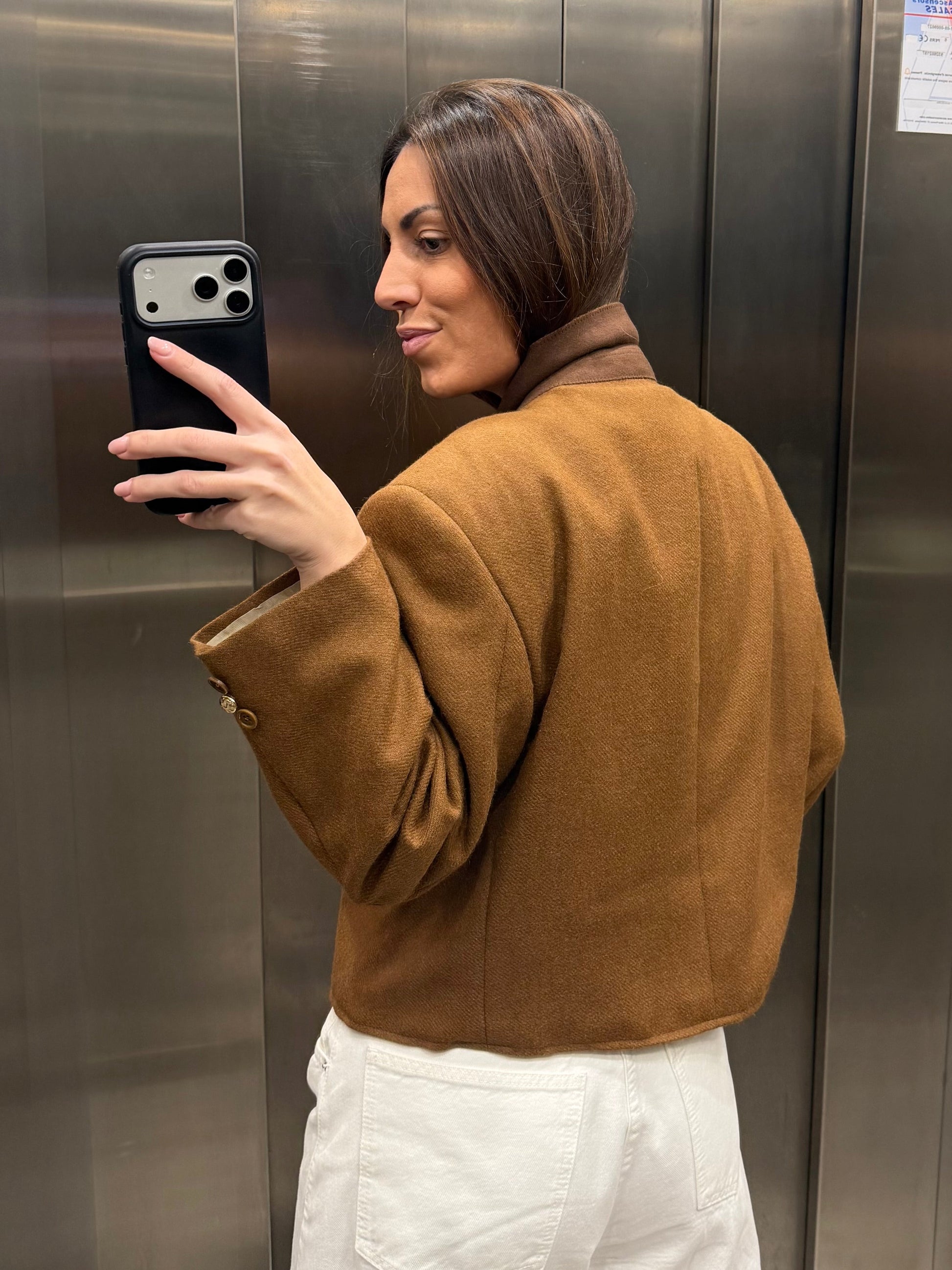 CROP GOLDEN BLAZER 006 vidalyestudio