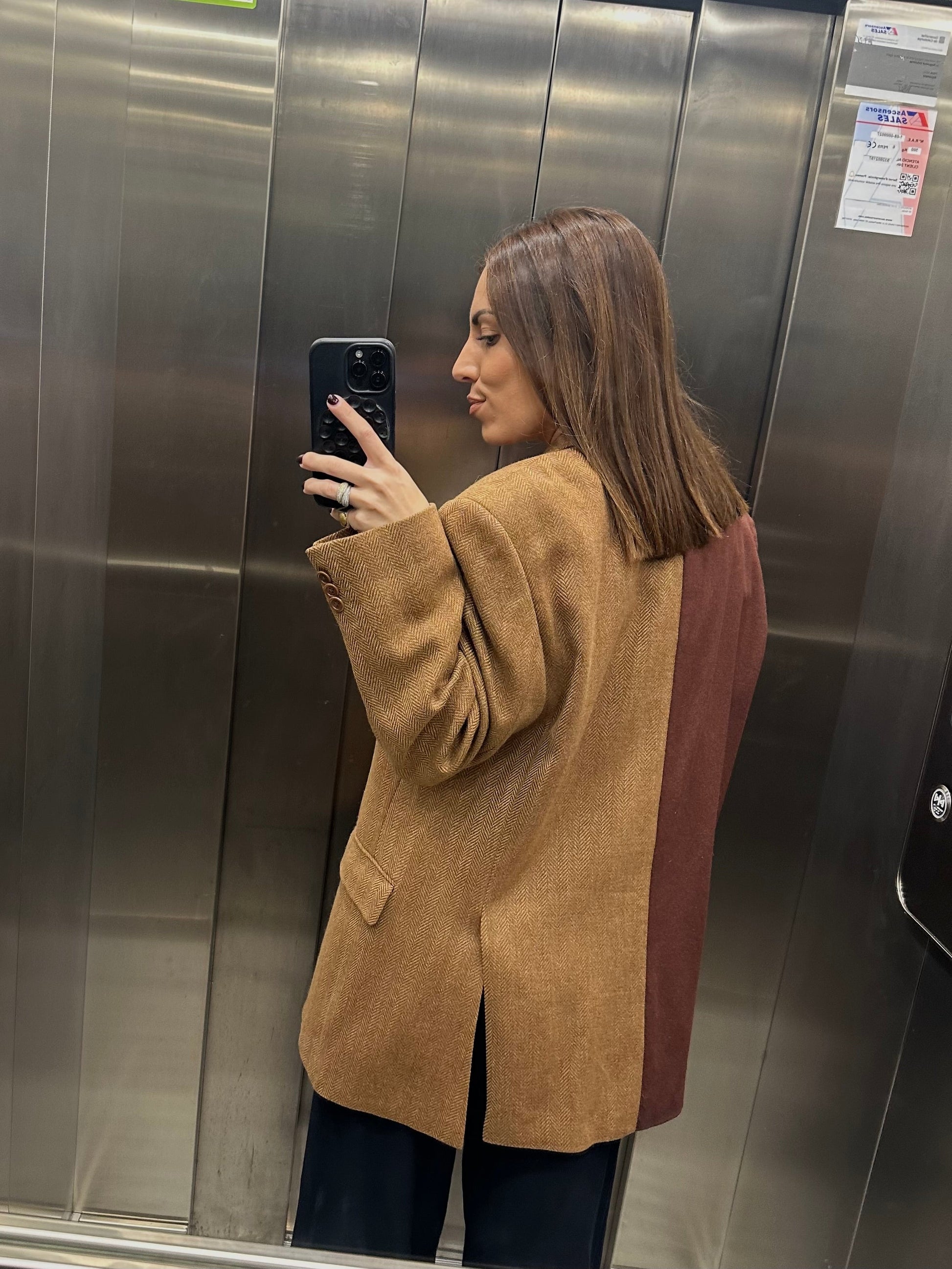 CONTRAST BLAZER 049 vidalyestudio