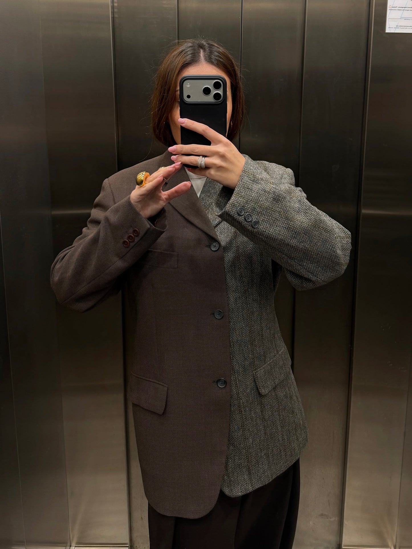 CONTRAST BLAZER 064 vidalyestudio