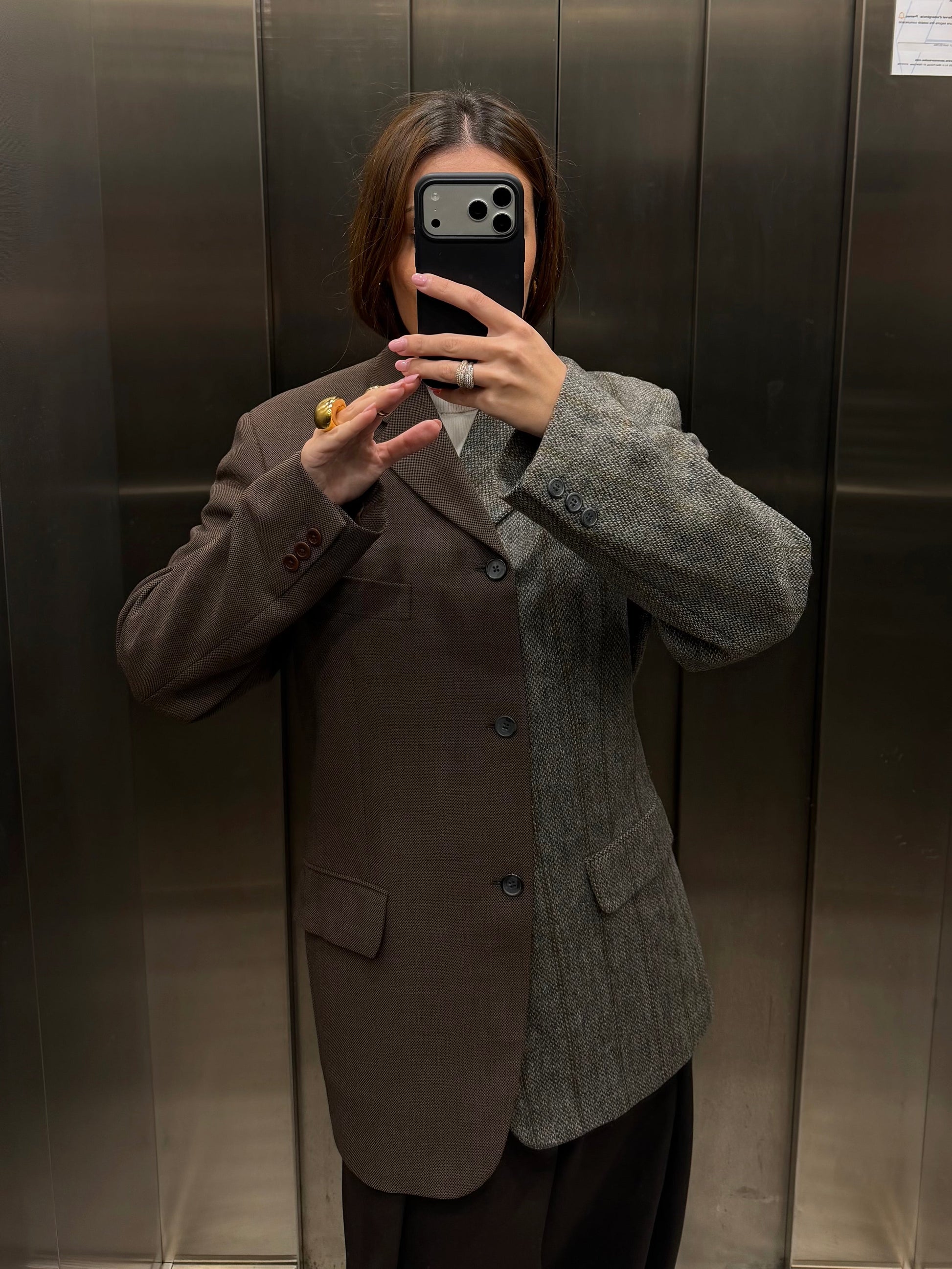 CONTRAST BLAZER 064 vidalyestudio