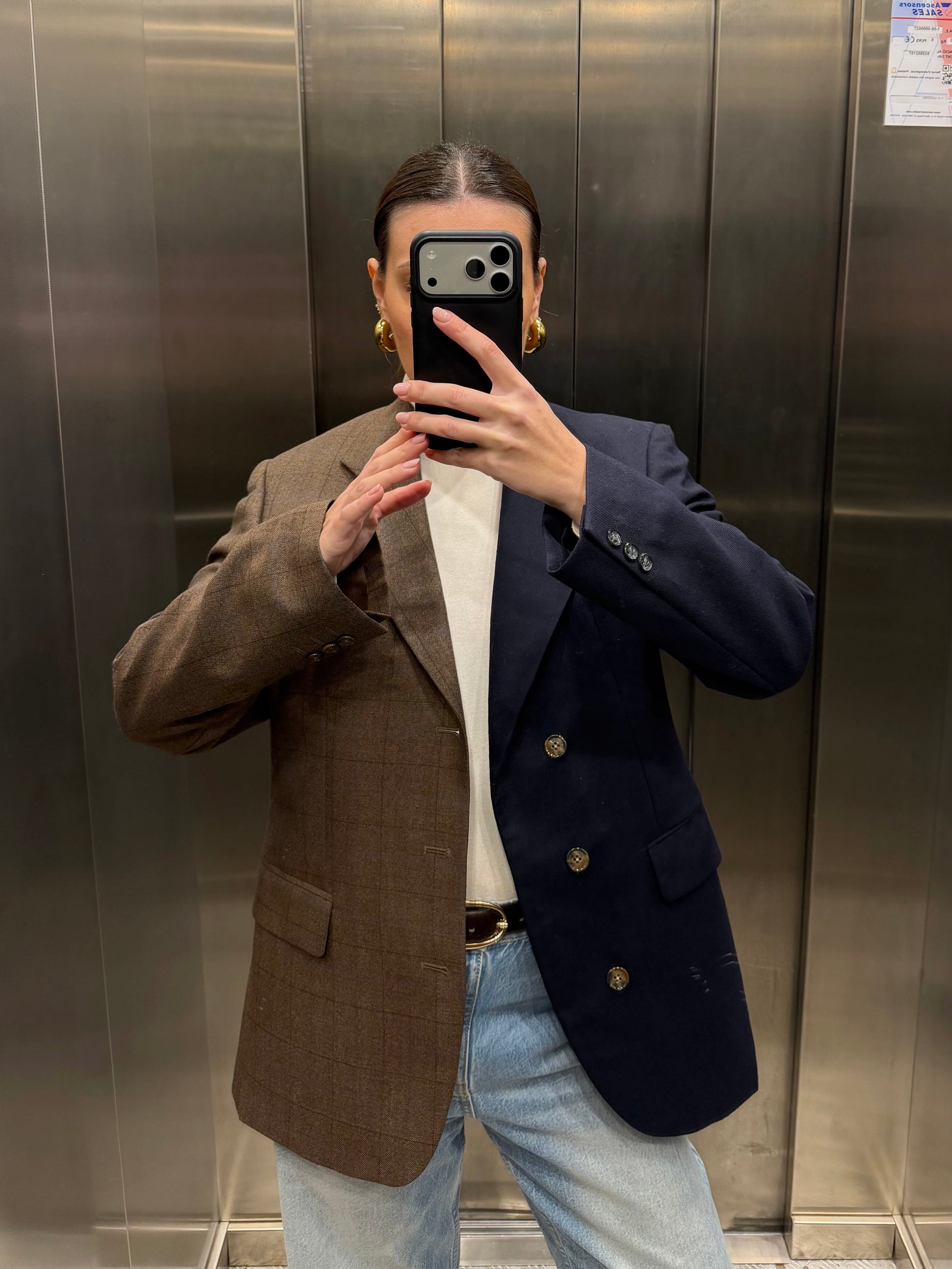 CONTRAST BLAZER 102 vidalyestudio