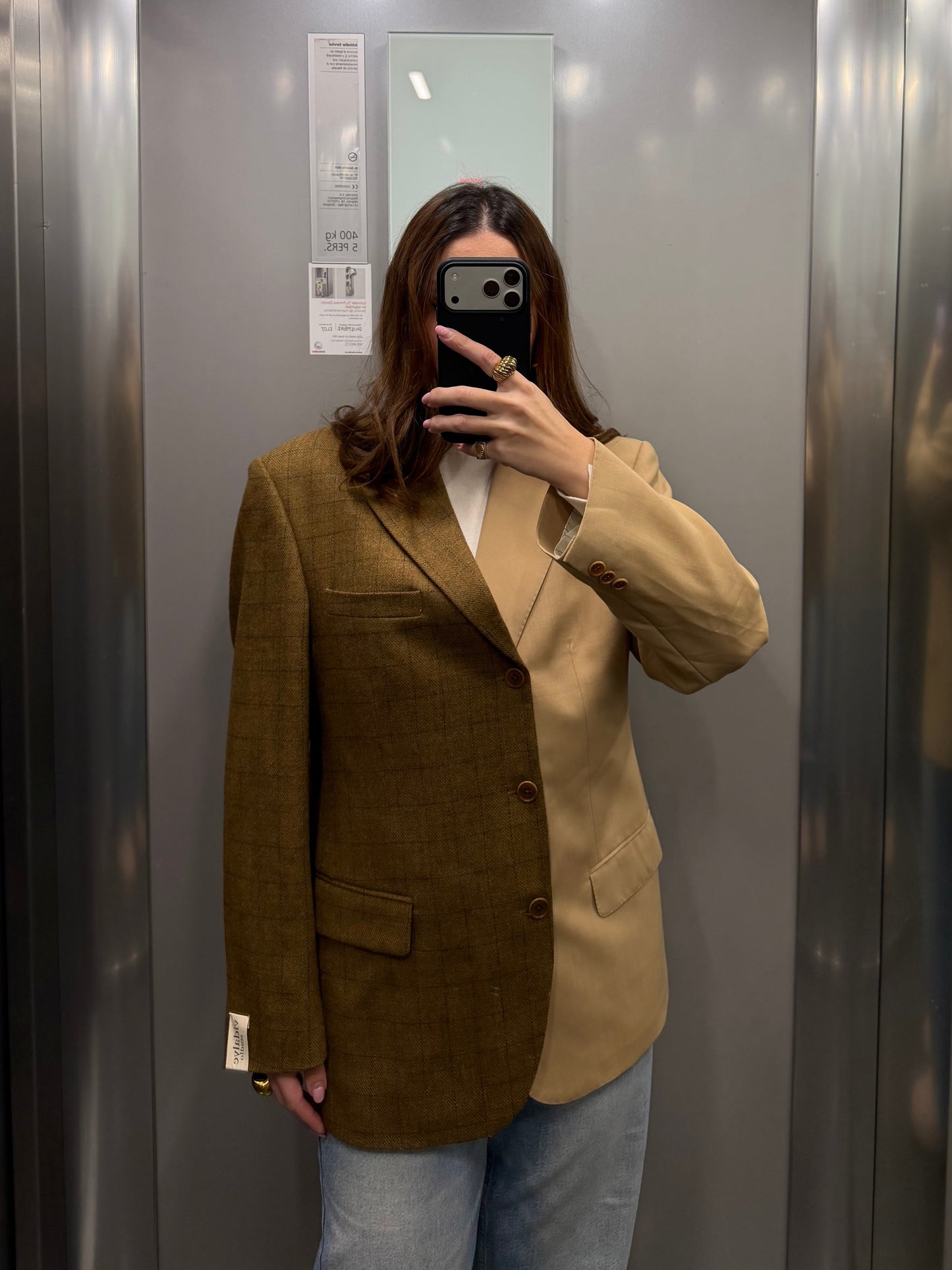 CONTRAST BLAZER 074 vidalyestudio