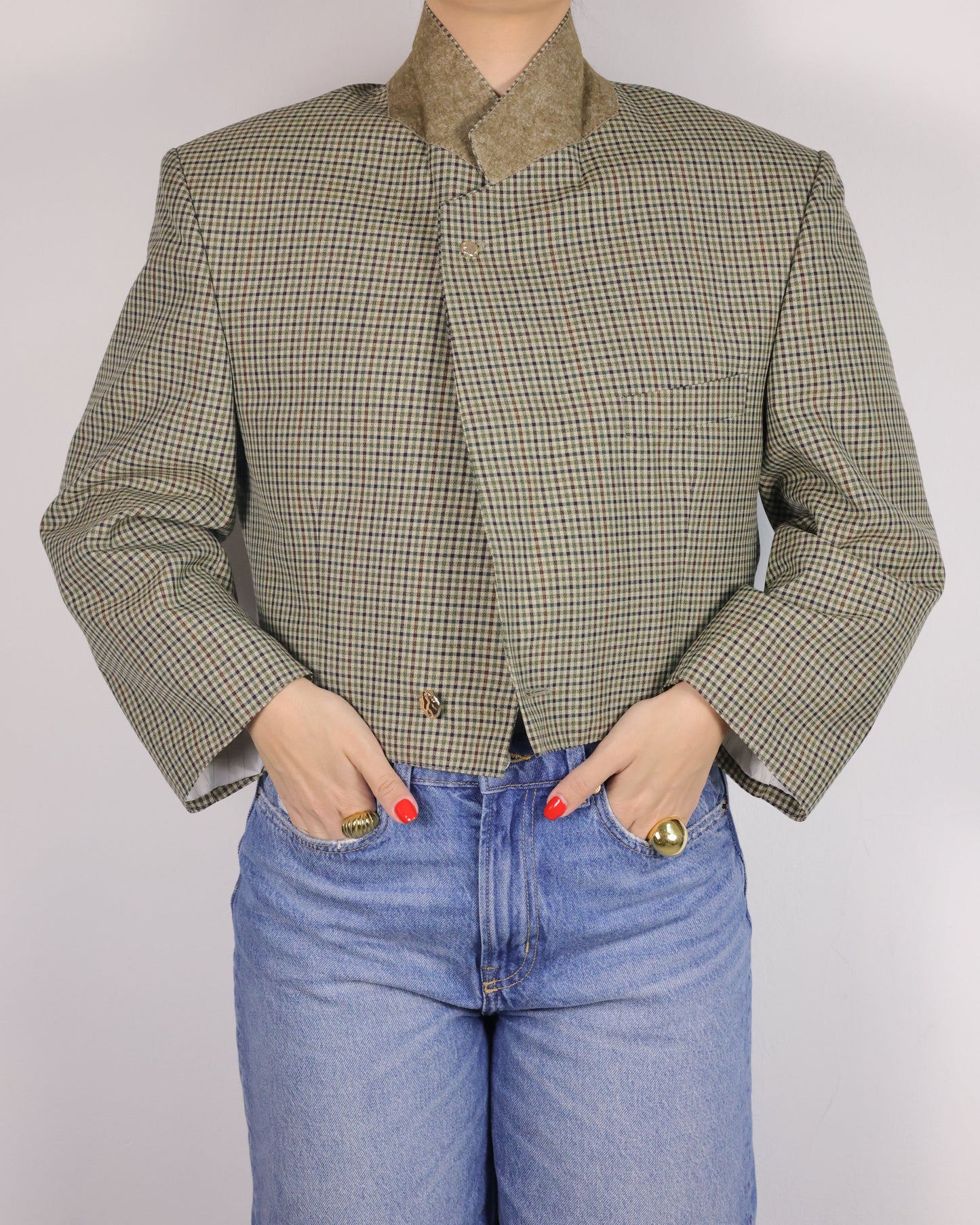 CROP GOLDEN BLAZER 7 vidalyestudio