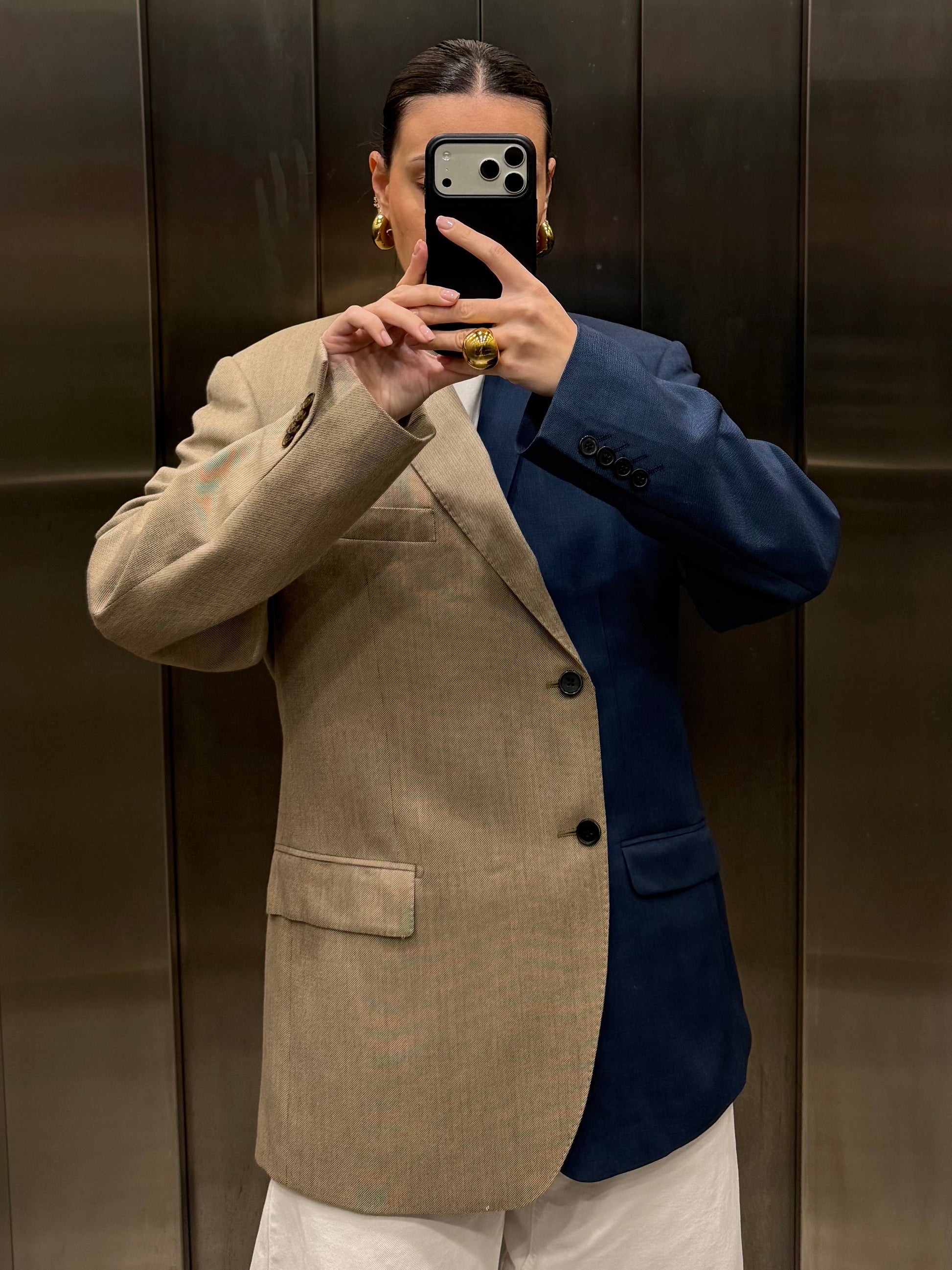 CONTRAST BLAZER 143 vidalyestudio