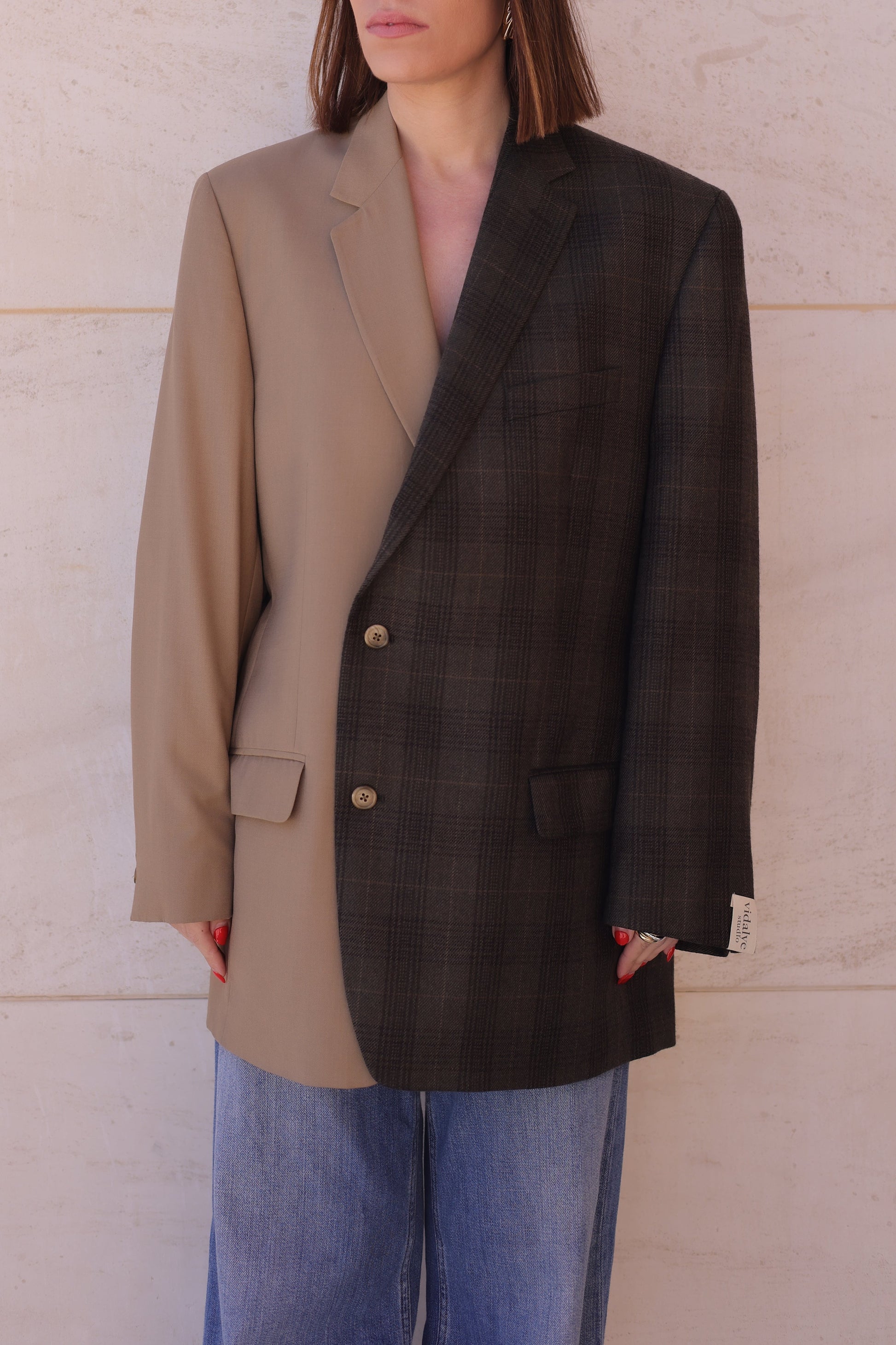 CONTRAST BLAZER 008 vidalyestudio