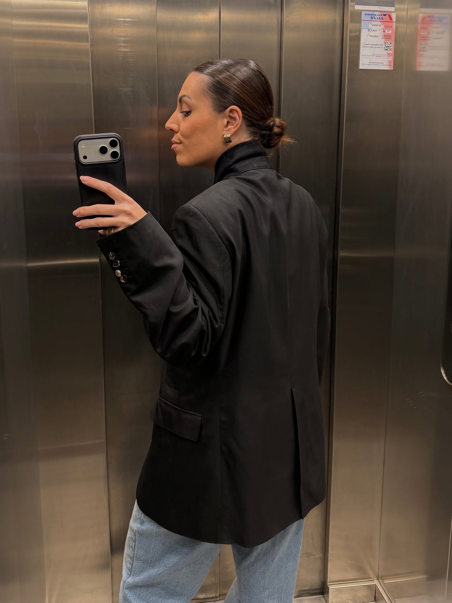 GOLDEN BLAZER SAINT LAURENT vidalyestudio