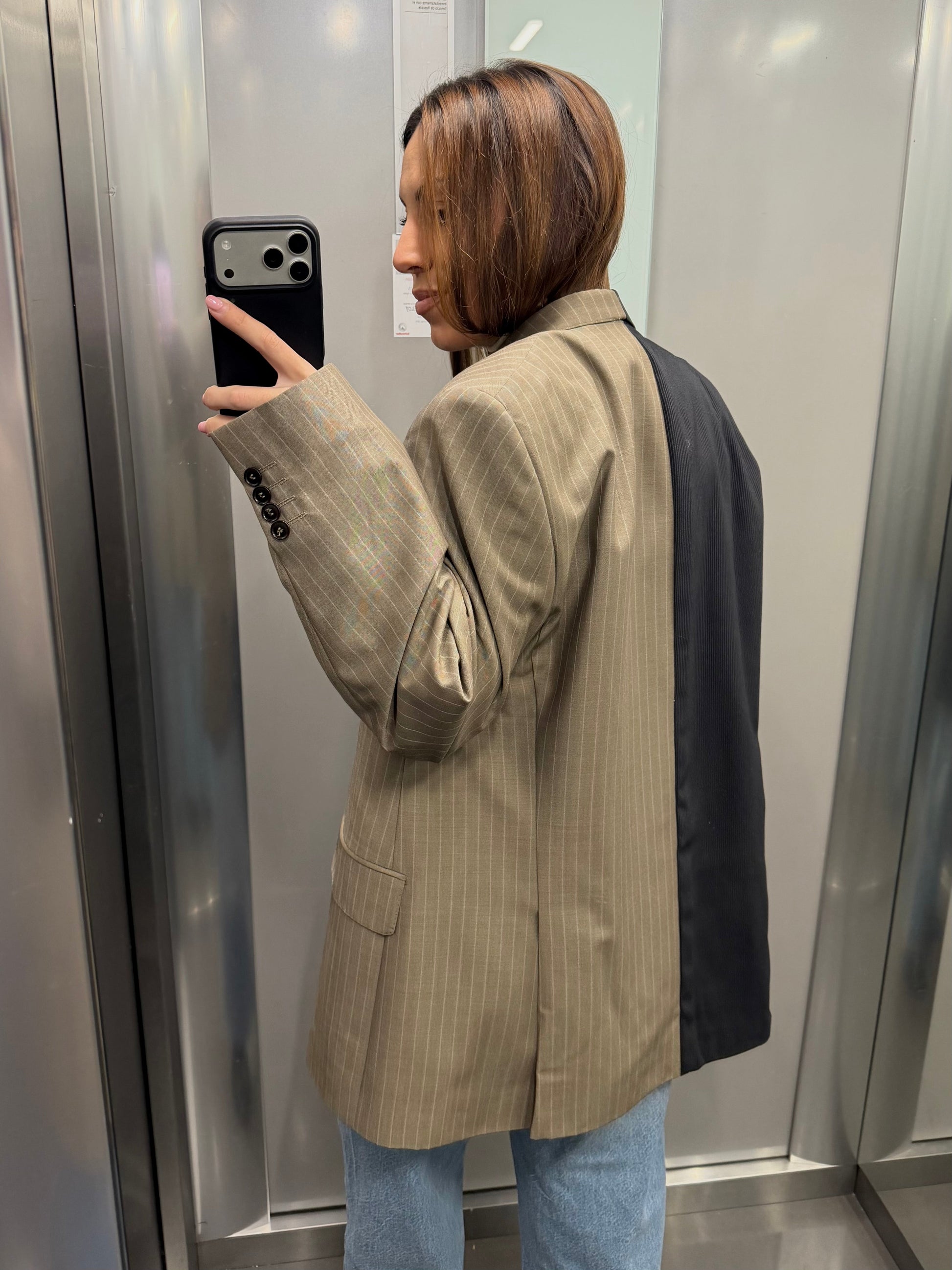 CONTRAST BLAZER 068 vidalyestudio