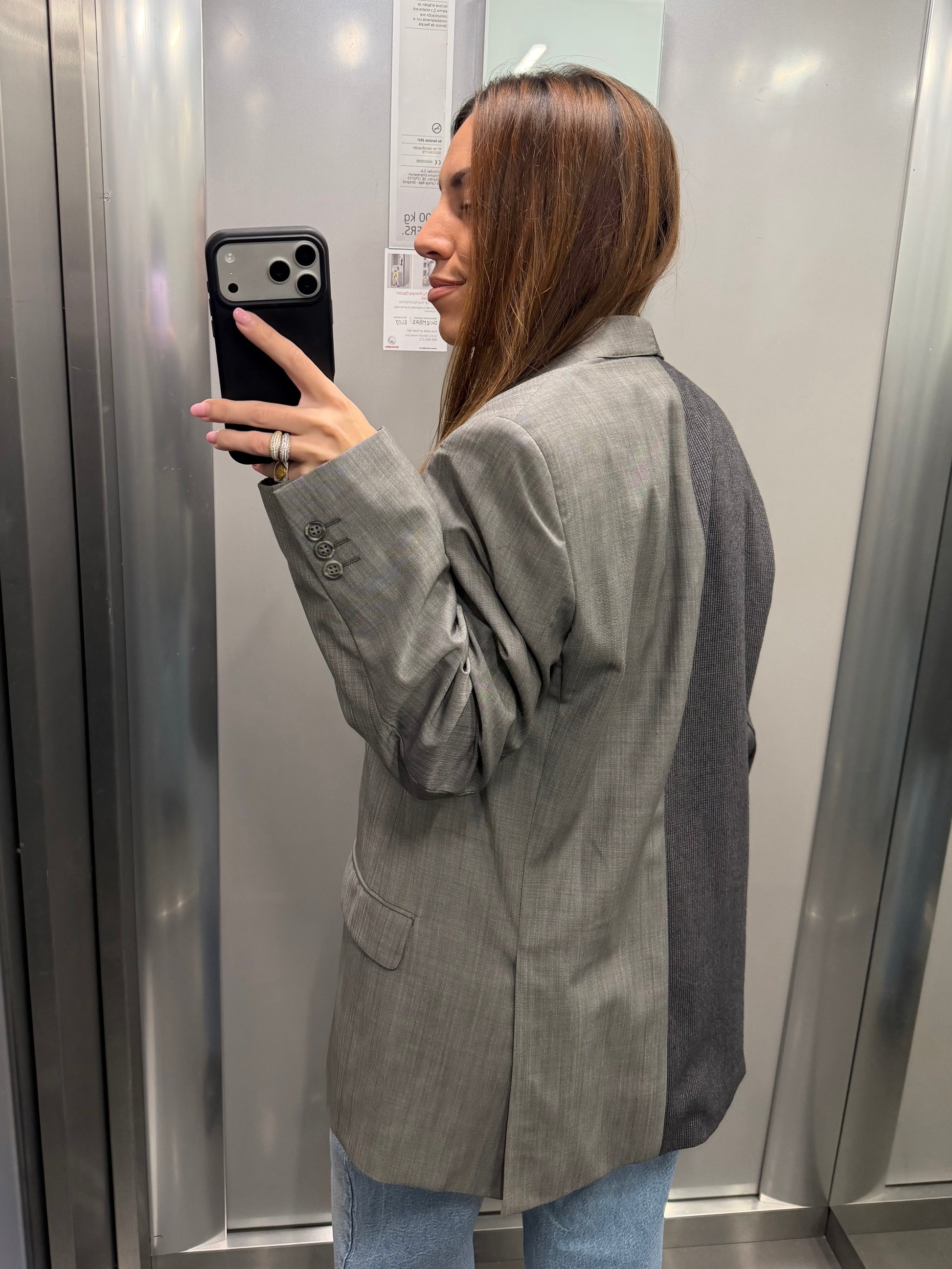 CONTRAST BLAZER 072 vidalyestudio