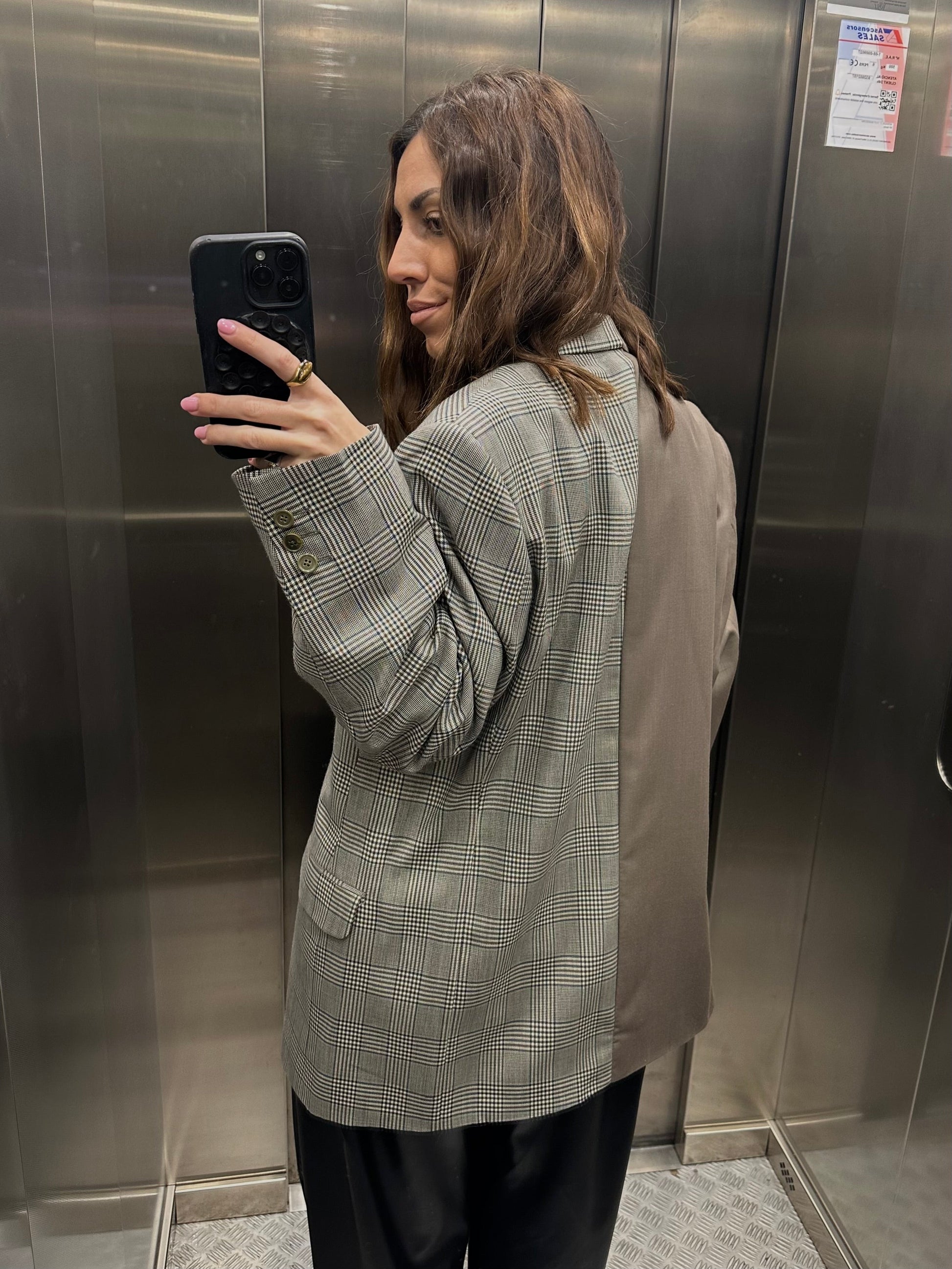 CONTRAST BLAZER 056 vidalyestudio