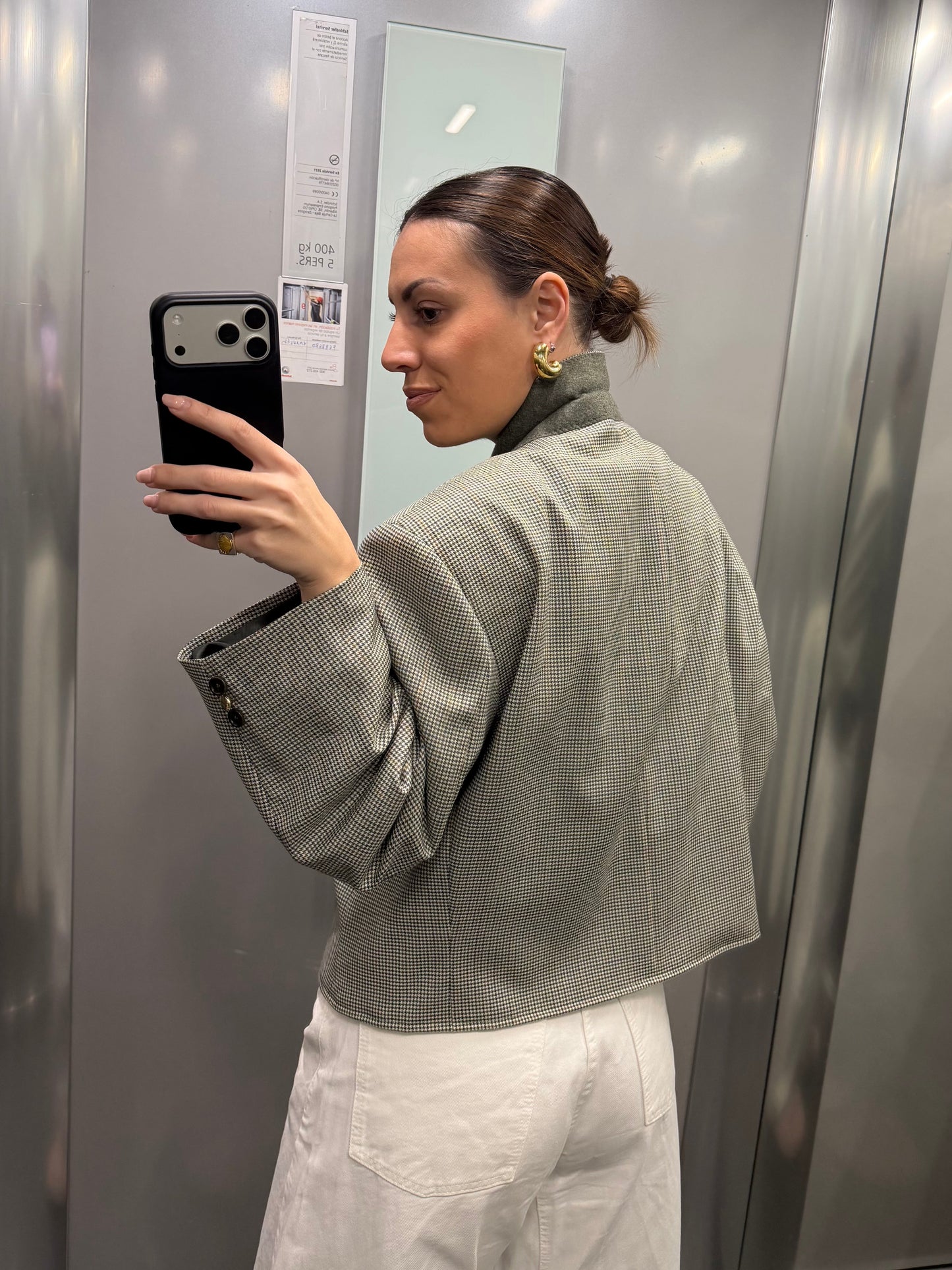 CROP GOLDEN BLAZER 014 vidalyestudio