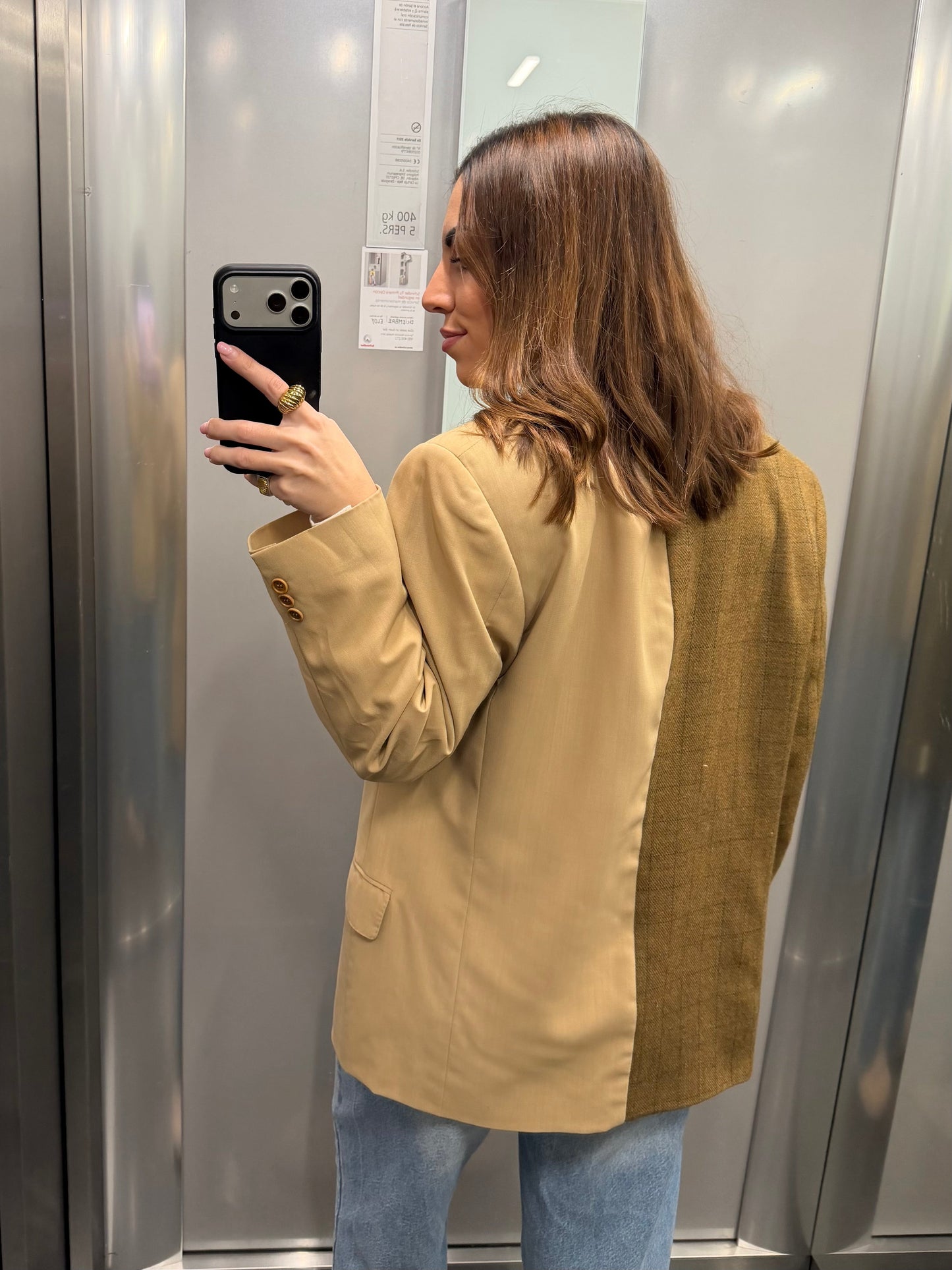 CONTRAST BLAZER 074 vidalyestudio