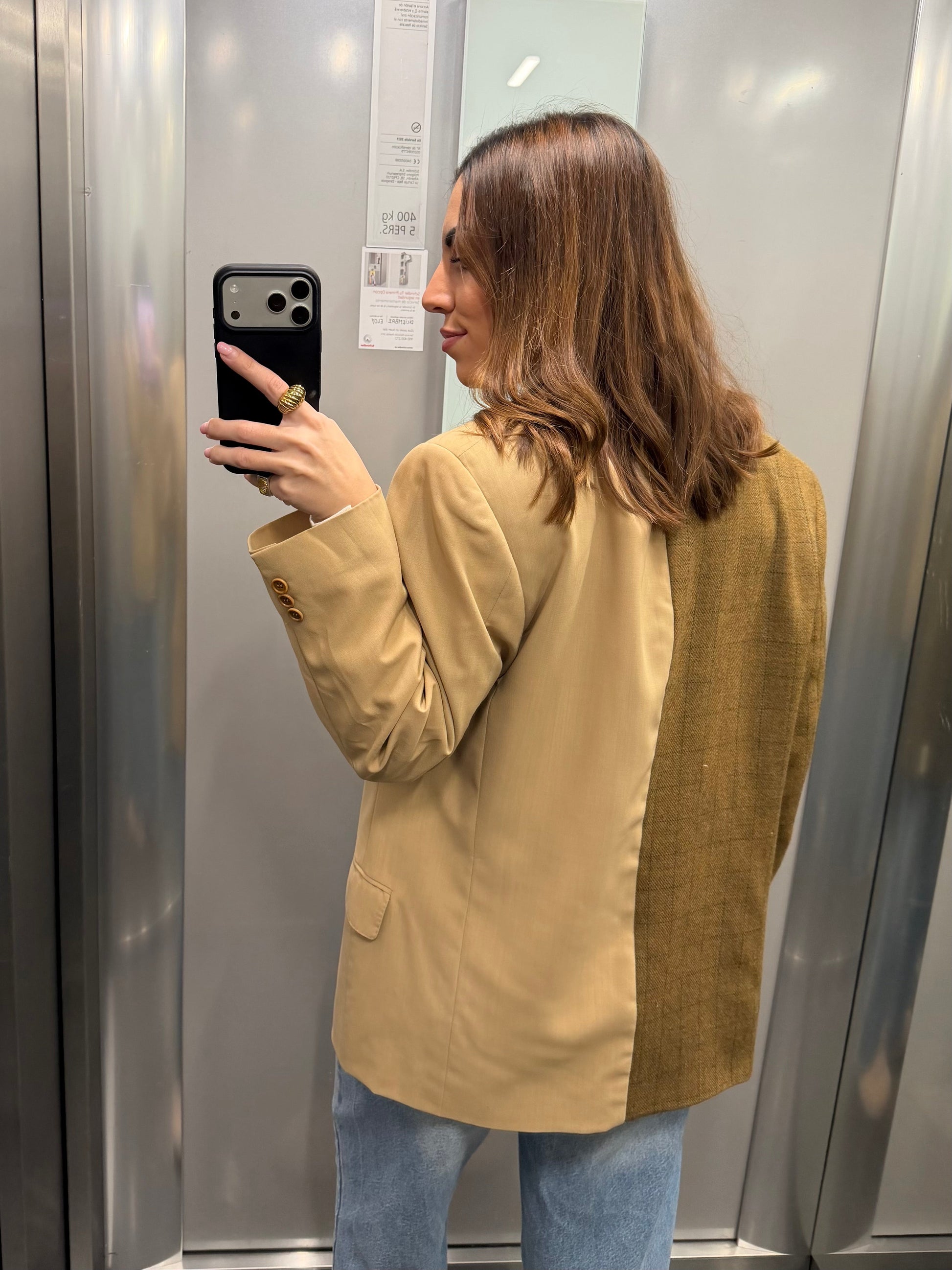 CONTRAST BLAZER 074 vidalyestudio