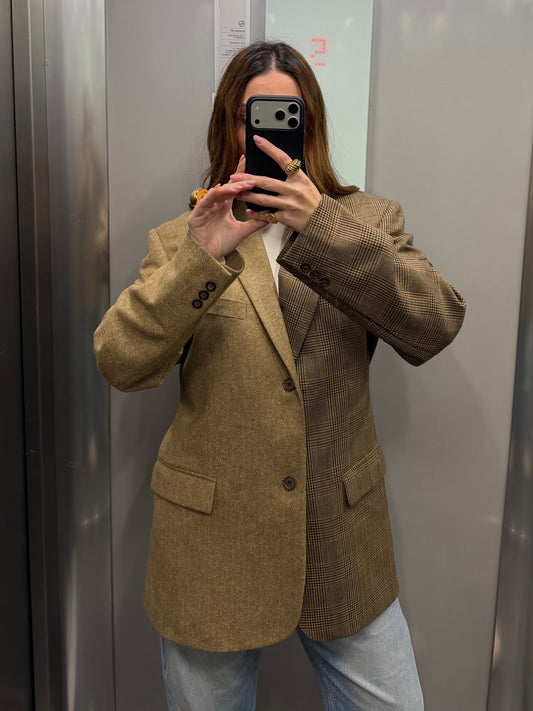 CONTRAST BLAZER 076 vidalyestudio