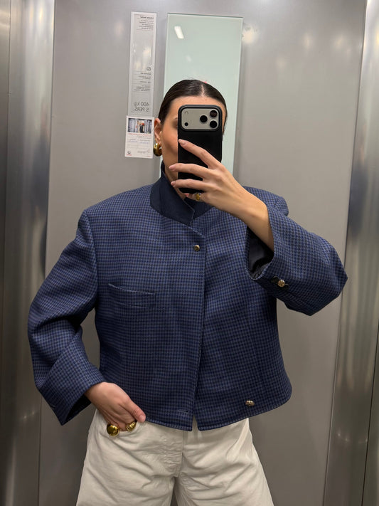 CROP GOLDEN BLAZER 015 vidalyestudio