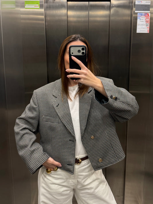 CROP GOLDEN BLAZER 001 vidalyestudio