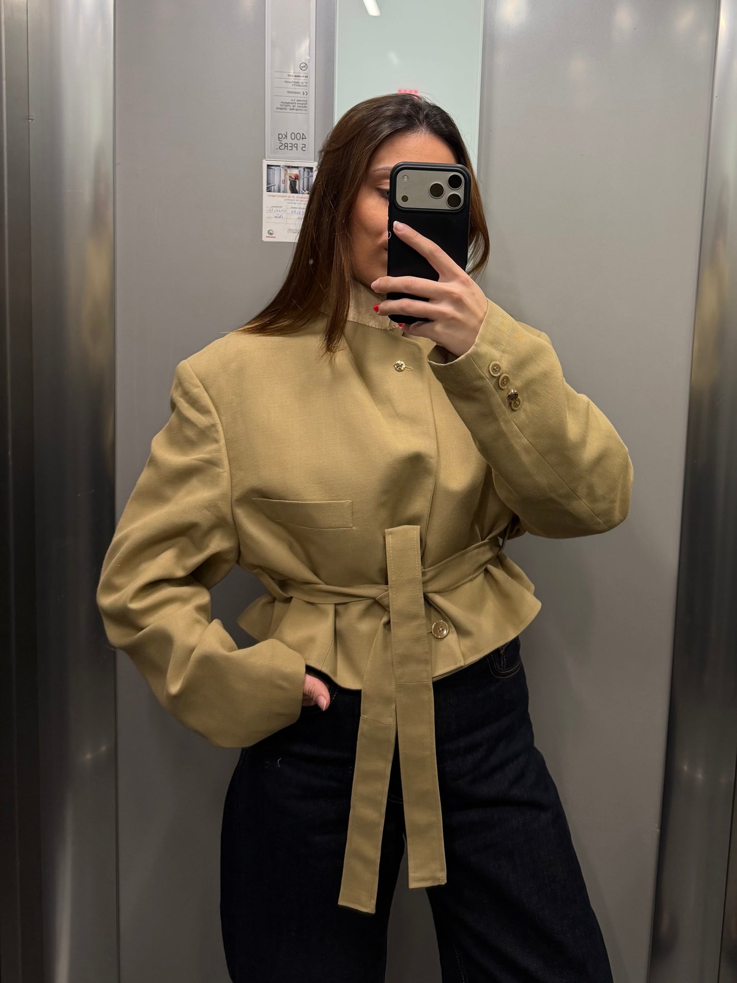 TRENCH BLAZER 020 vidalyestudio