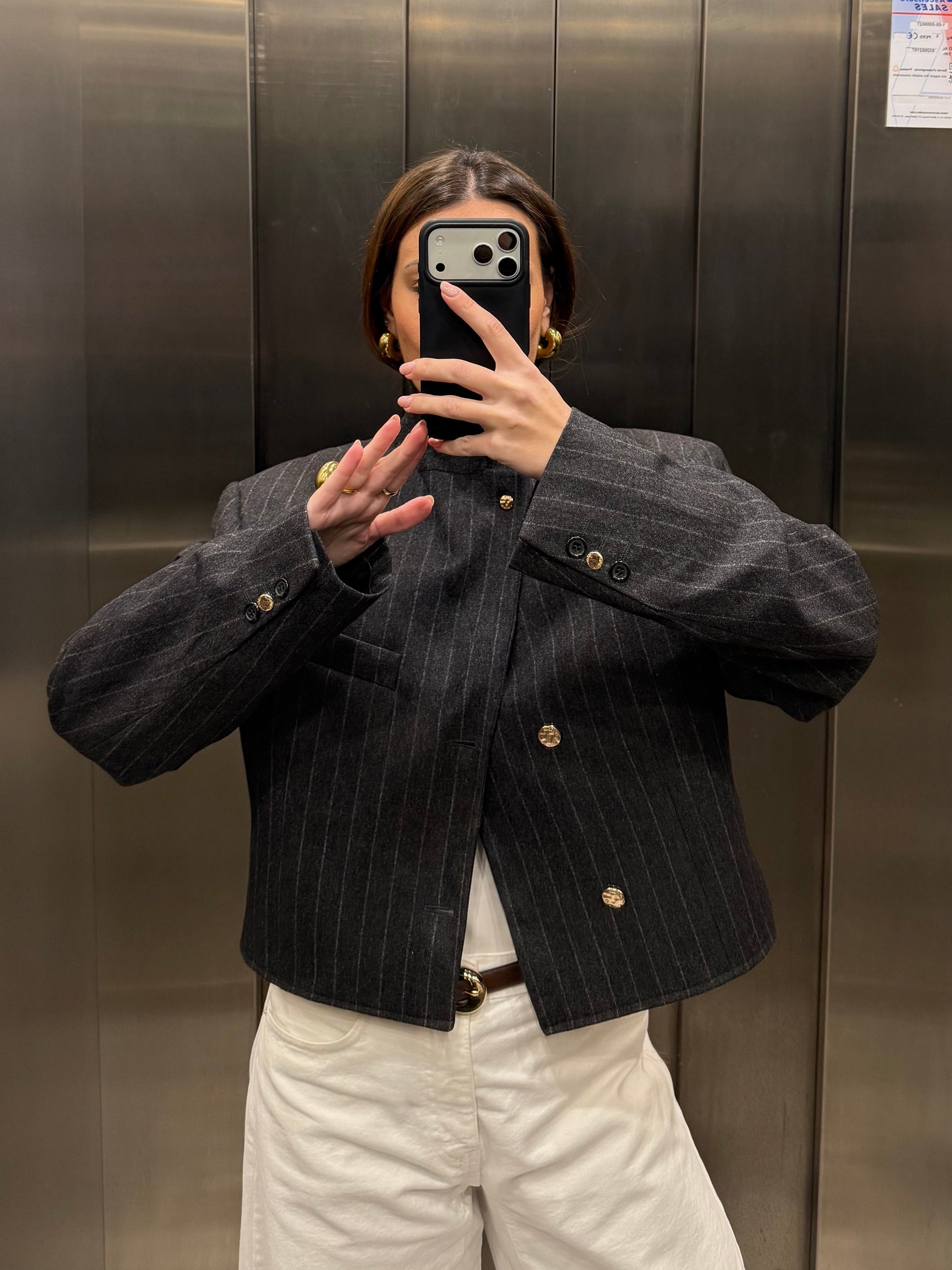 FENDI GOLDEN BLAZER vidalyestudio