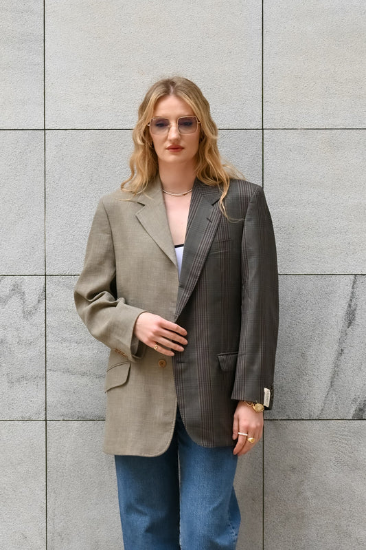CONTRAST BLAZER 032 vidalyestudio