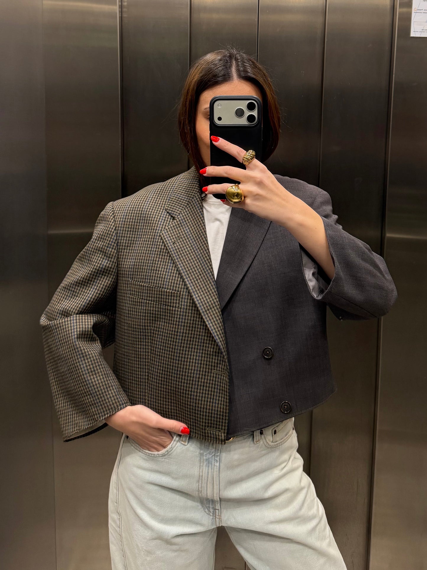 CROP CONTRAST BLAZER 002 vidalyestudio