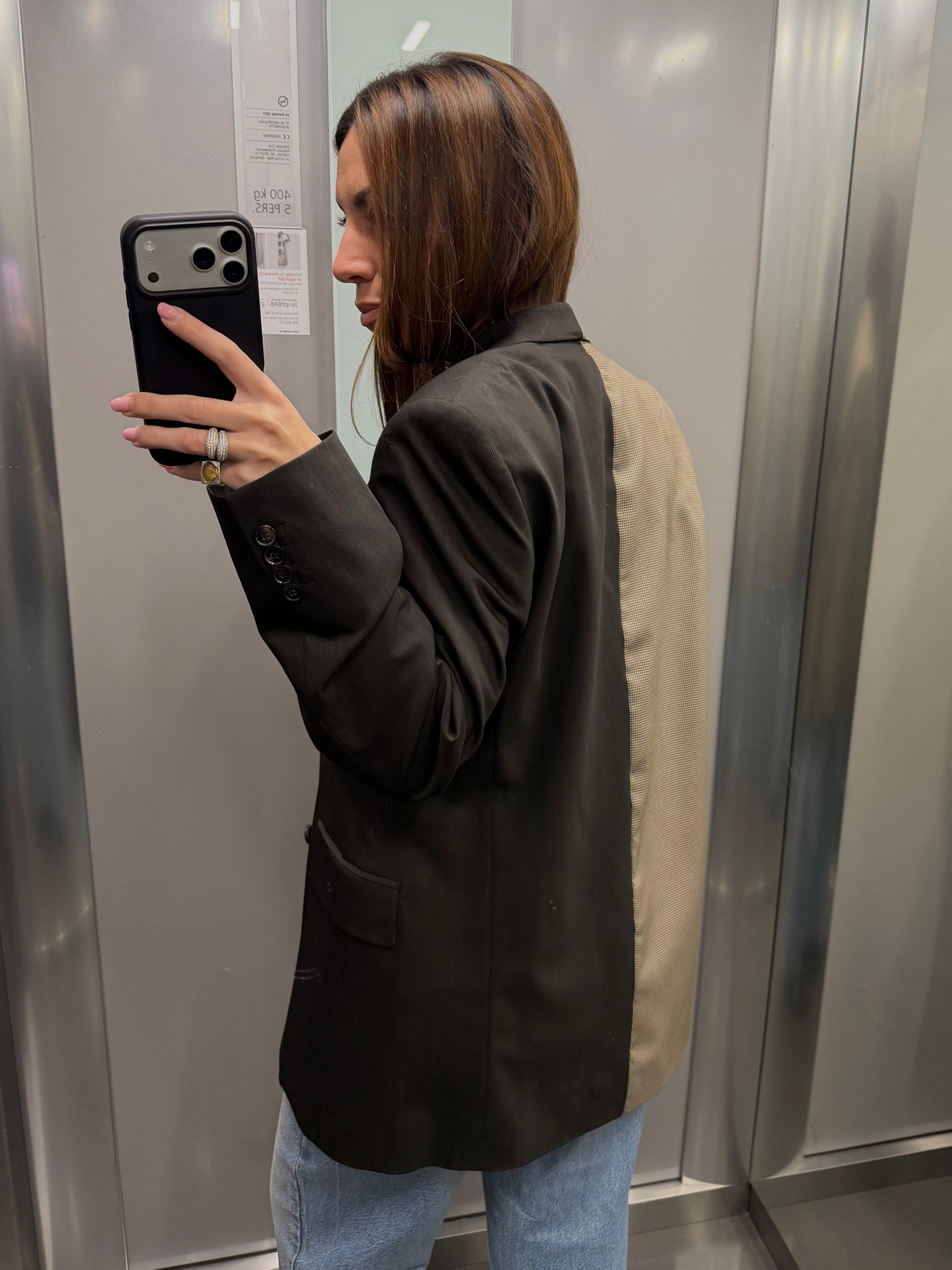 CONTRAST BLAZER 069 vidalyestudio