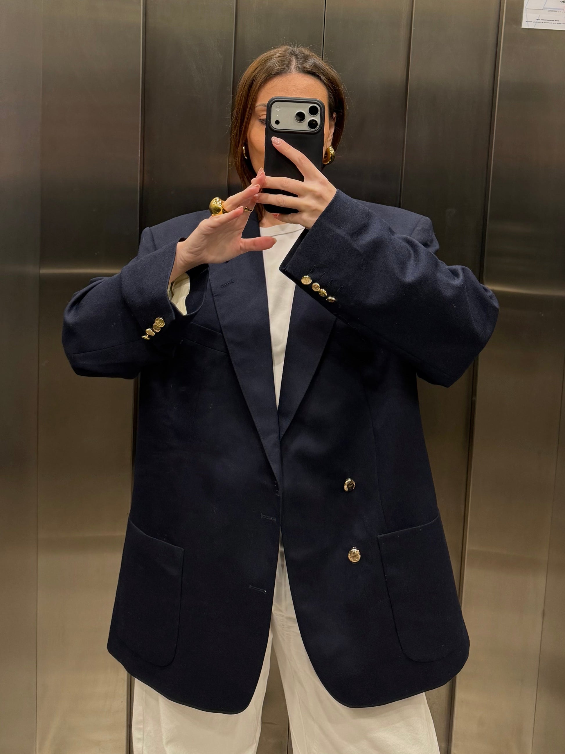 BURBERRY GOLDEN BLAZER 001 vidalyestudio