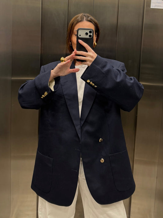 BURBERRY GOLDEN BLAZER 001 vidalyestudio