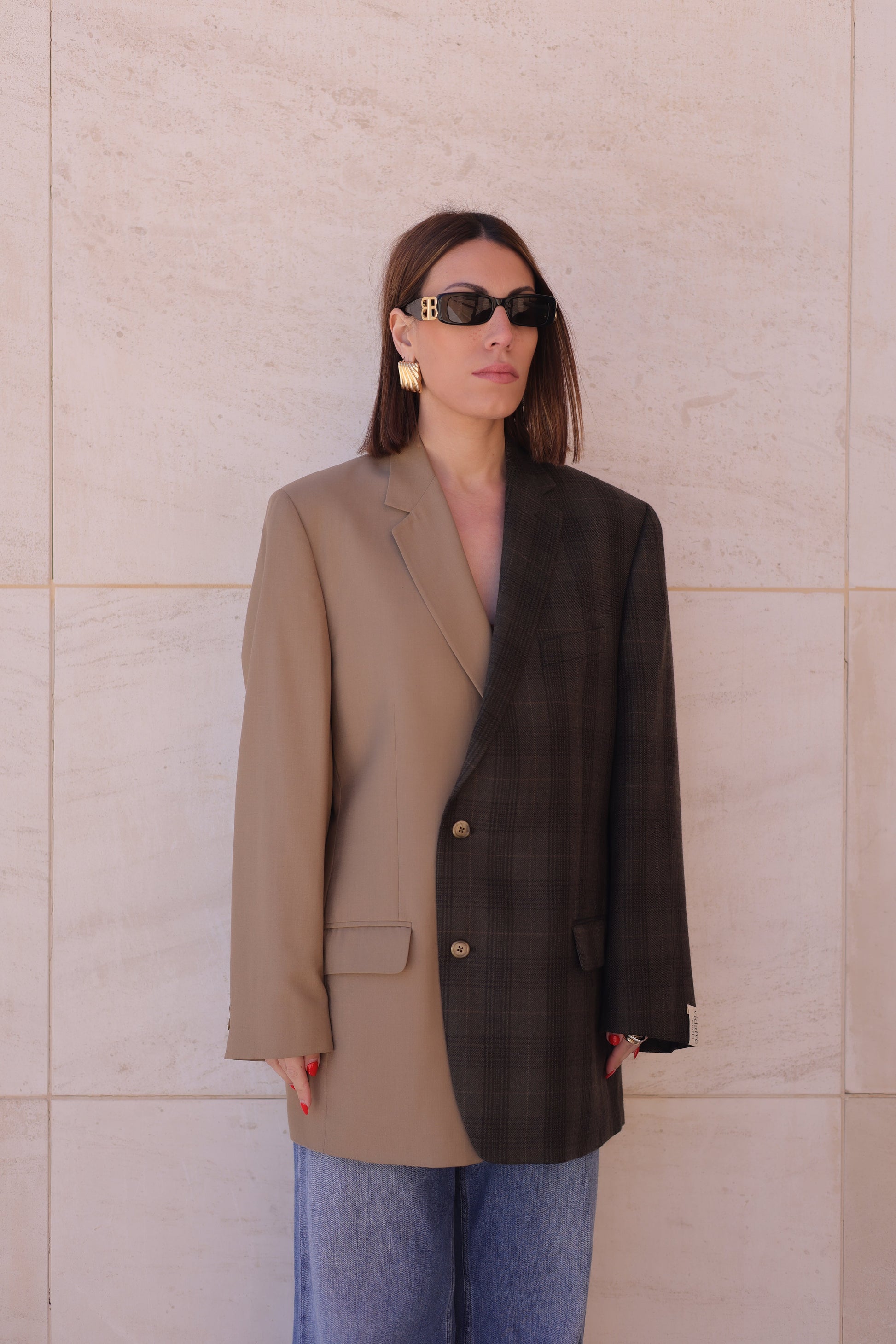 CONTRAST BLAZER 008 vidalyestudio