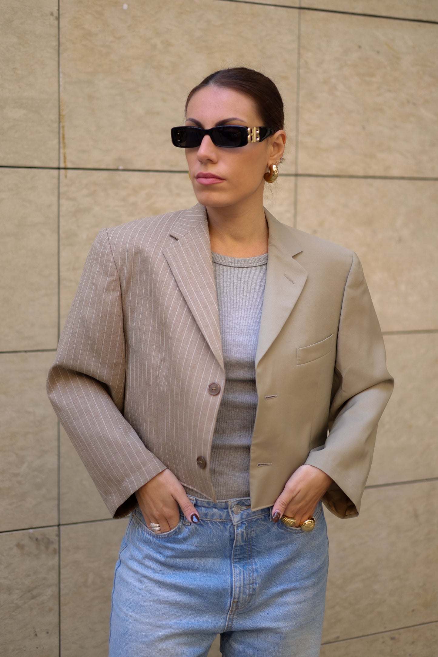 CONTRAST BLAZER 045 vidalyestudio