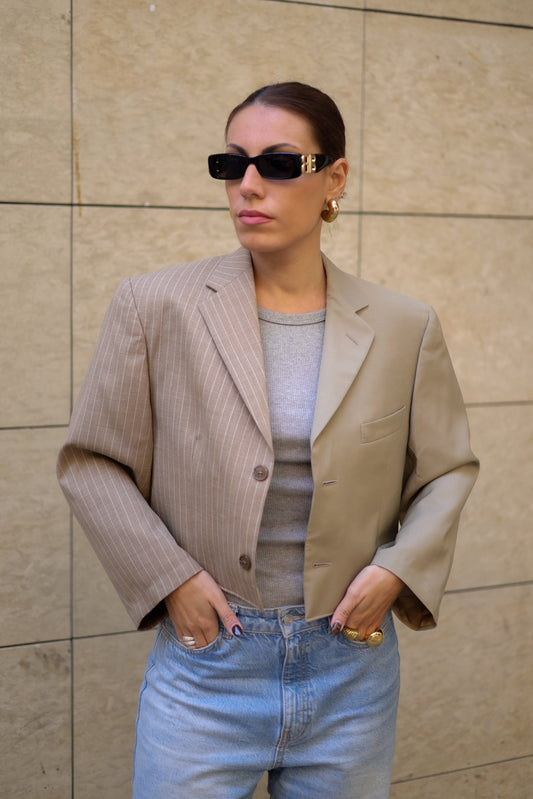 CONTRAST BLAZER 045 vidalyestudio