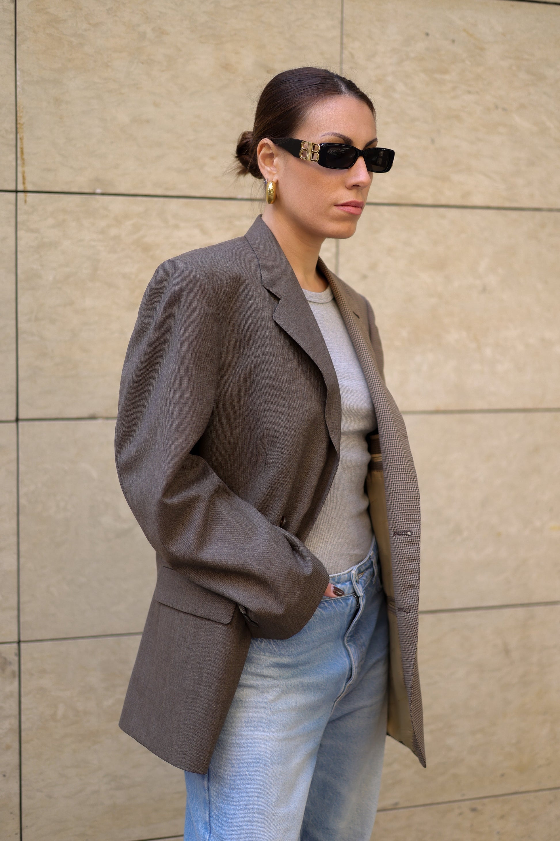 CONTRAST BLAZER 041 vidalyestudio