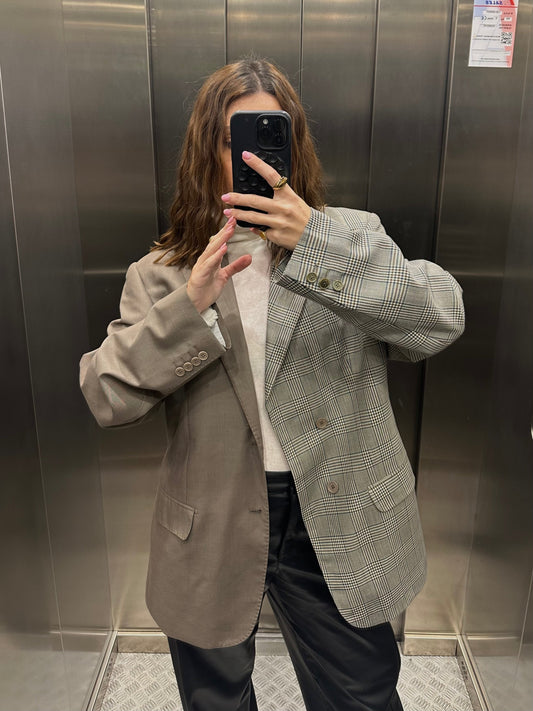 CONTRAST BLAZER 056 vidalyestudio