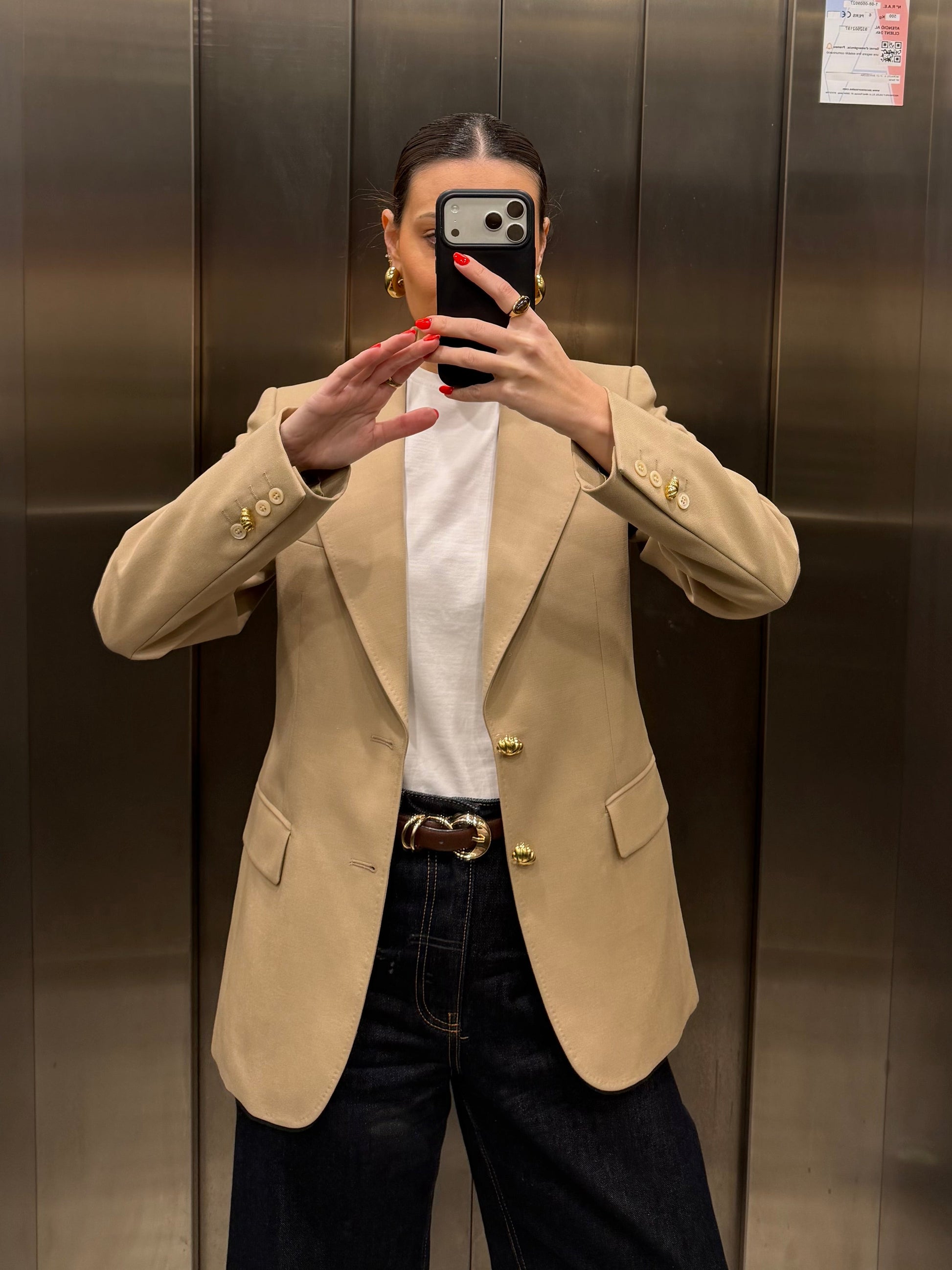 GOLDEN BLAZER 035 vidalyestudio