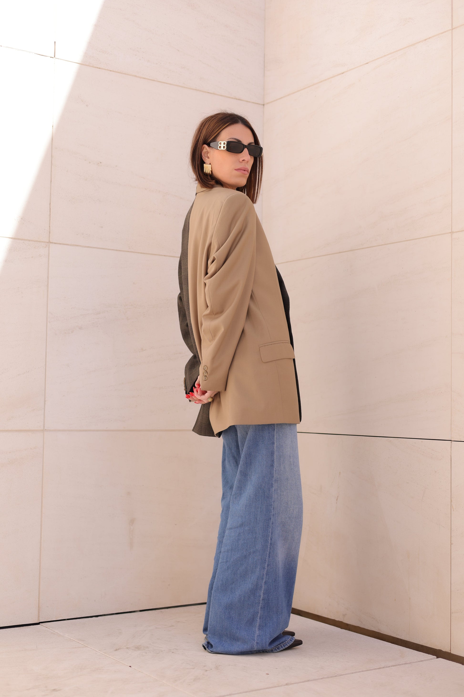 CONTRAST BLAZER 008 vidalyestudio