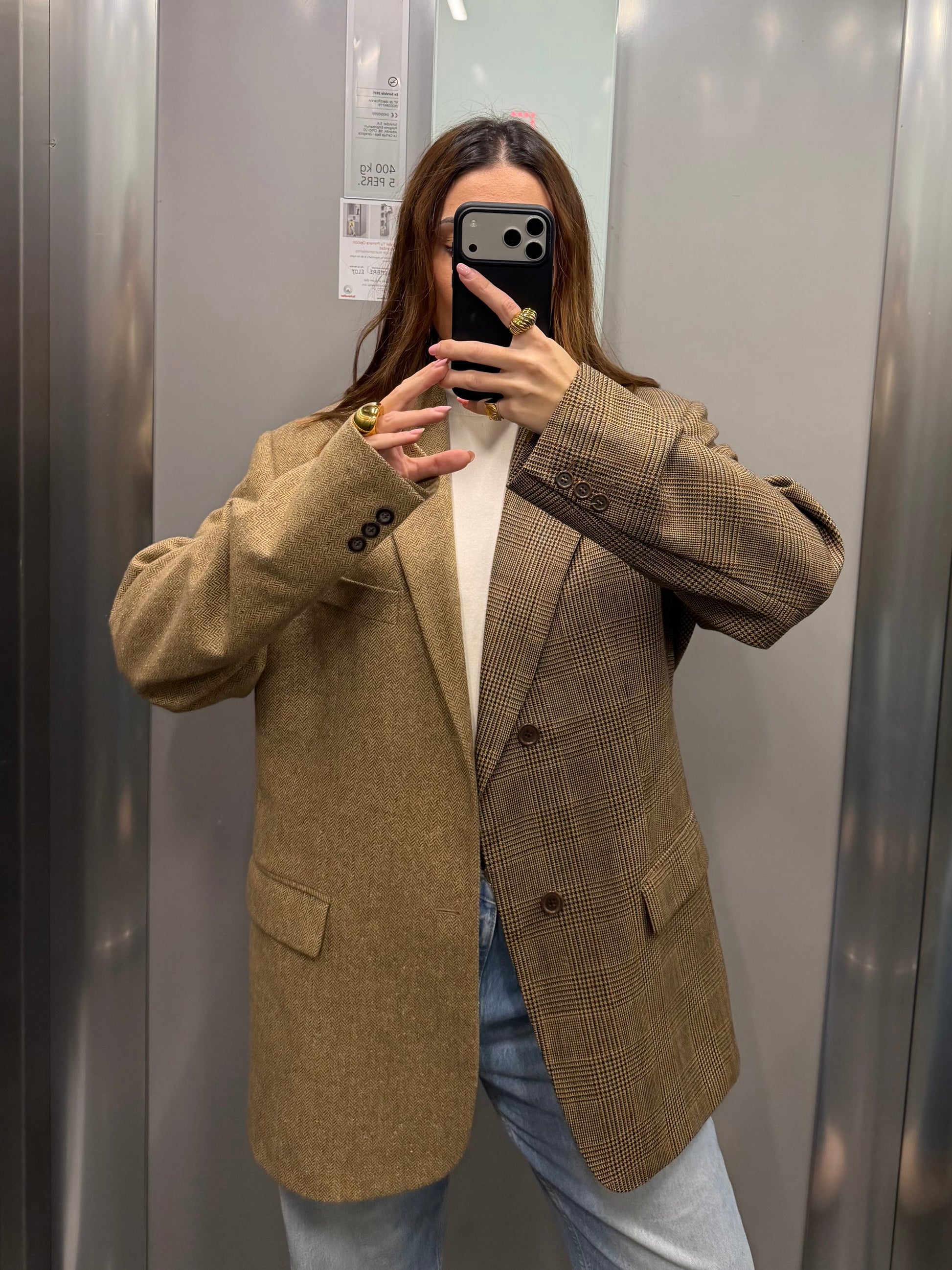 CONTRAST BLAZER 076 vidalyestudio