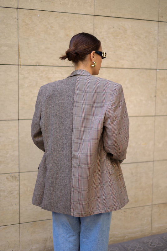 CONTRAST BLAZER 042 vidalyestudio