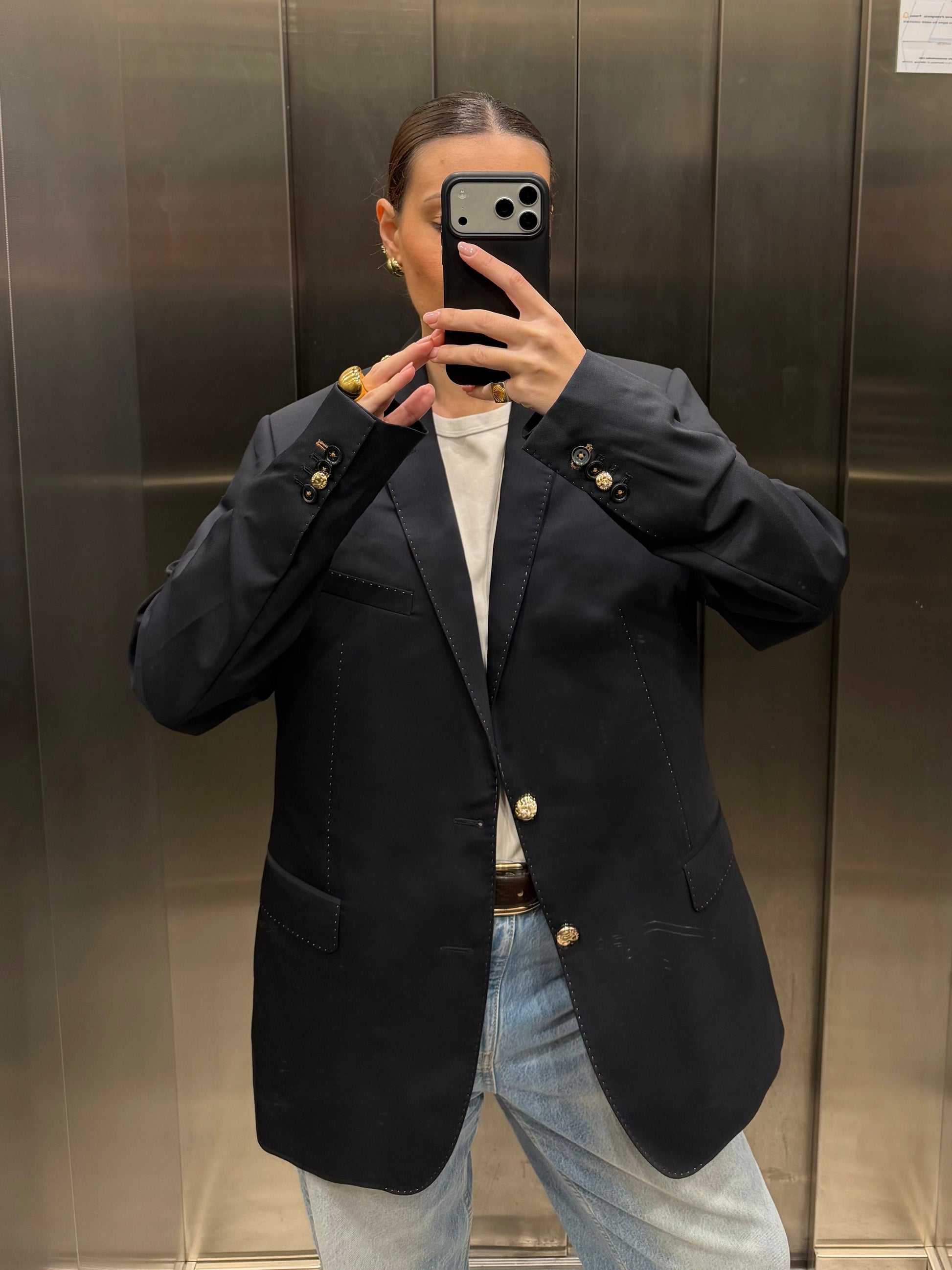 GOLDEN BLAZER 005 vidalyestudio