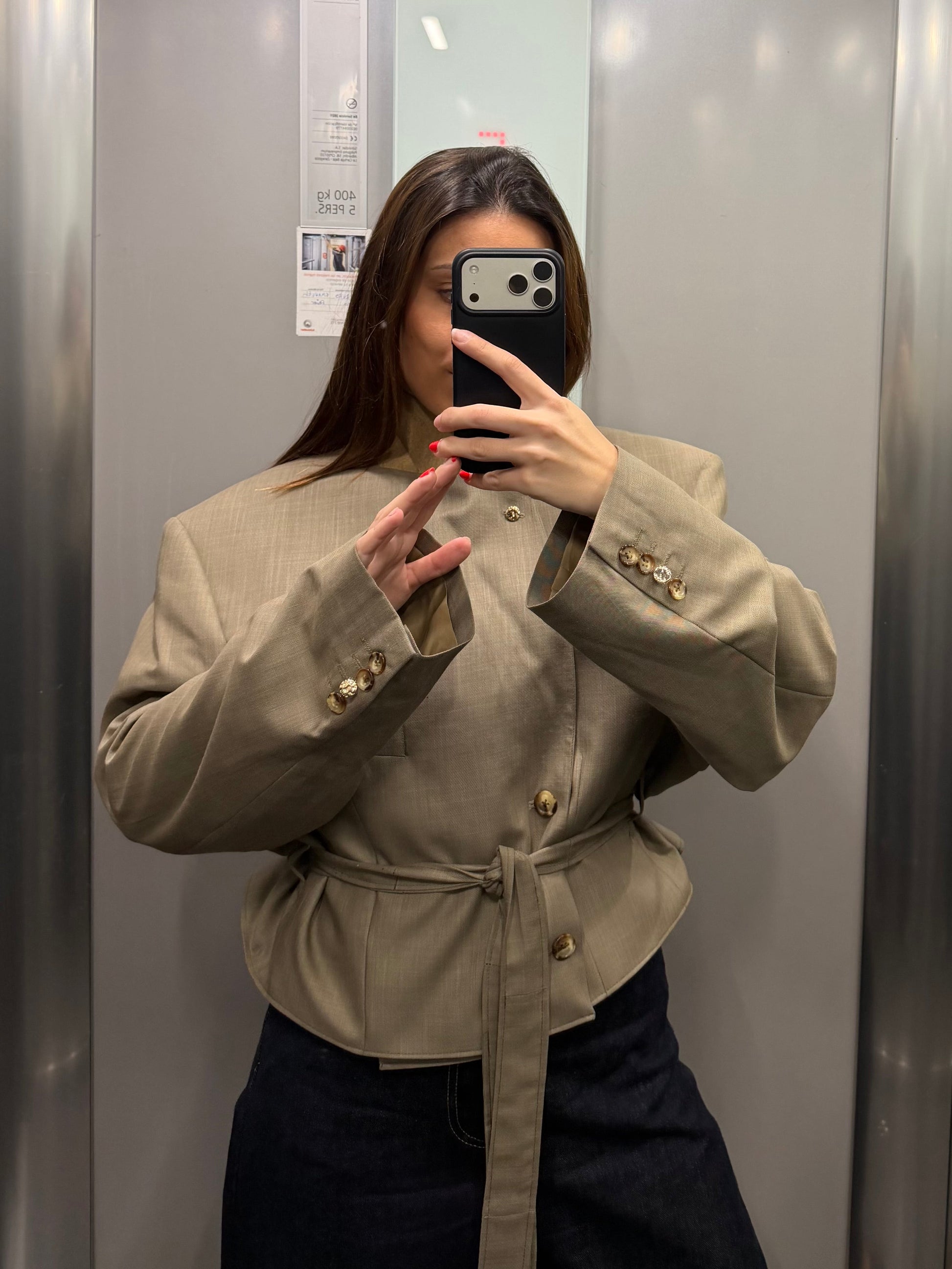 TRENCH BLAZER 019 vidalyestudio