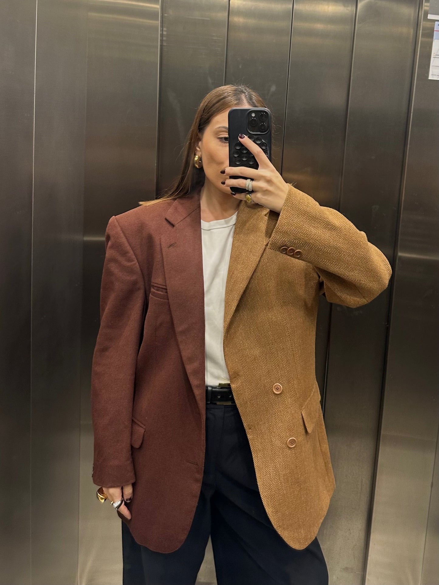 CONTRAST BLAZER 049 vidalyestudio