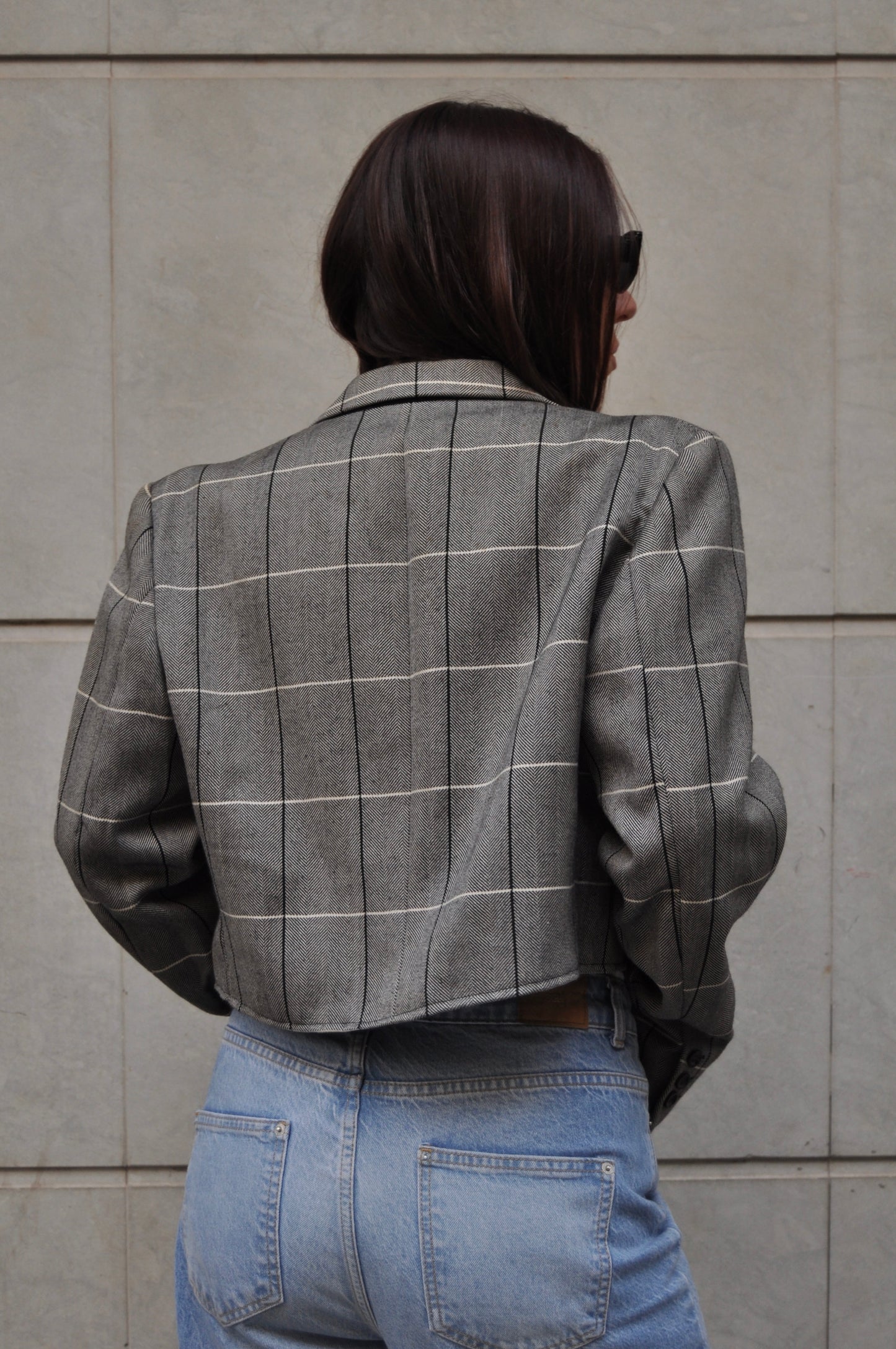 CROP BLAZER