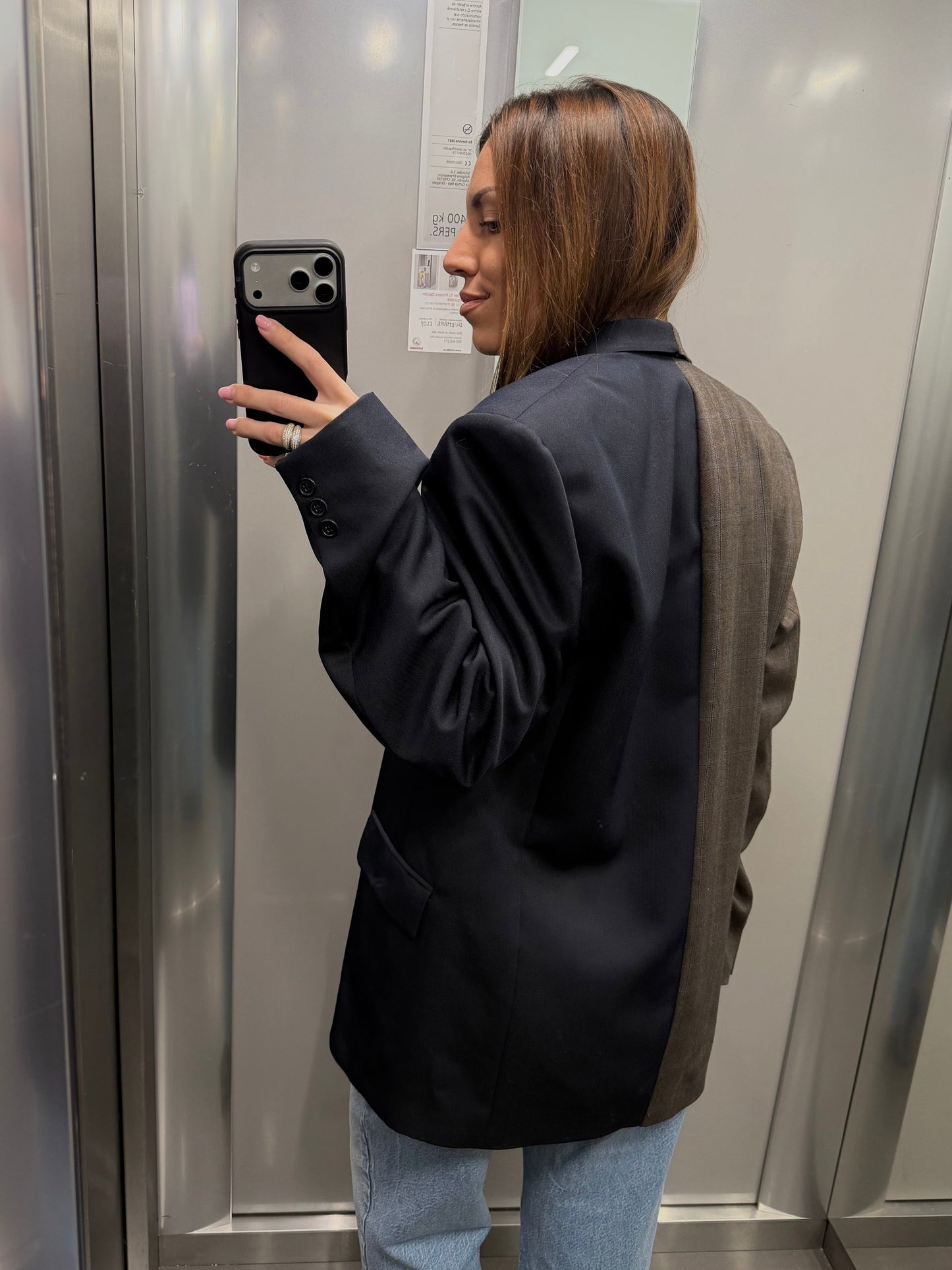CONTRAST BLAZER 070 vidalyestudio